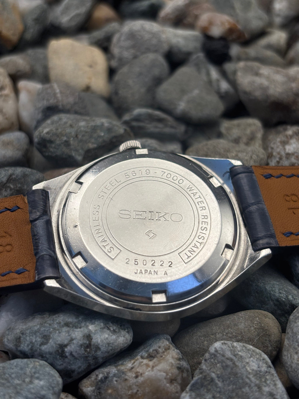1972 RARE Seiko Duo Time Blue DIal Automatic Dual Time Zone