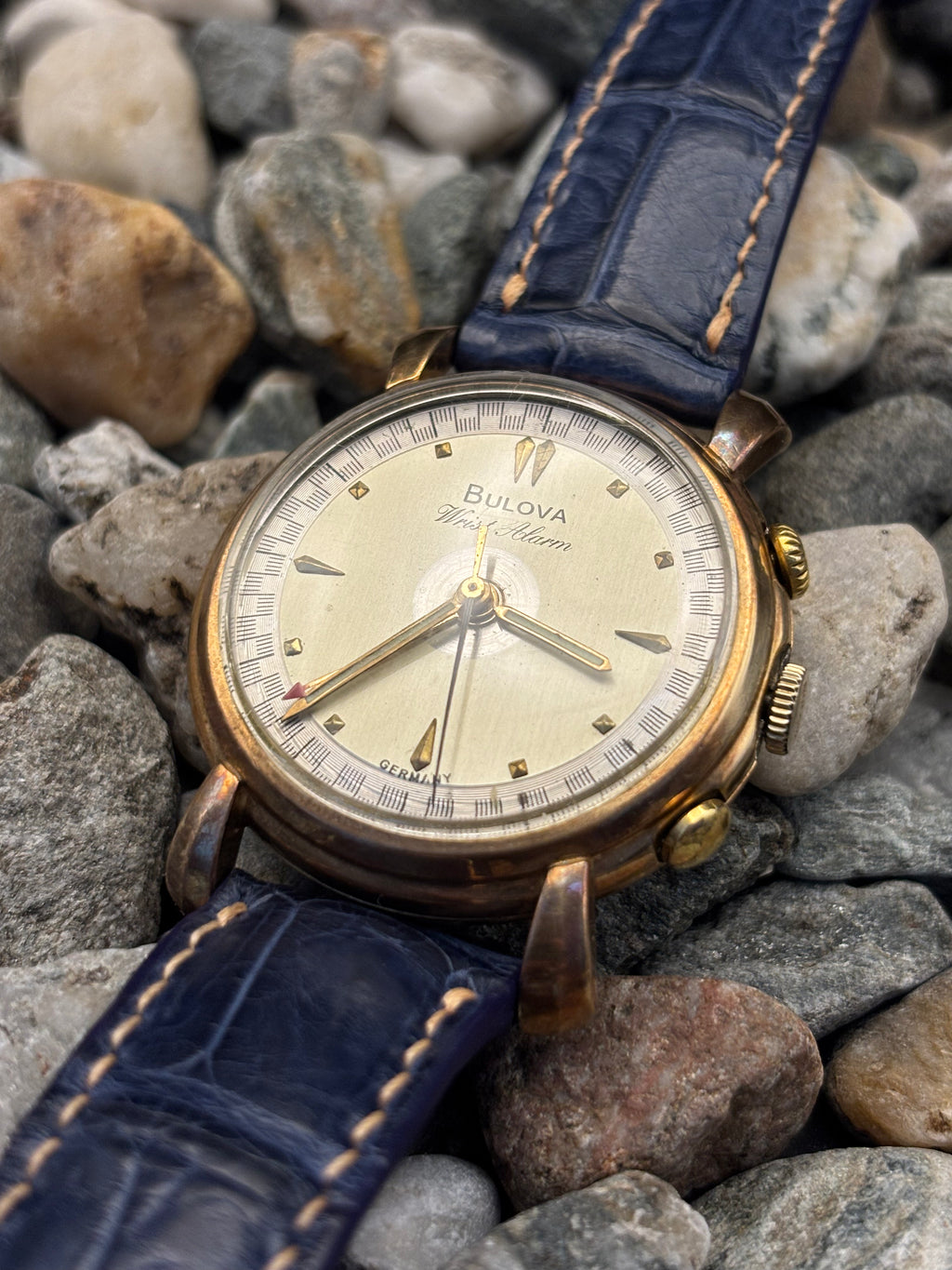 1950s Bulova Wrist Alarm Watch