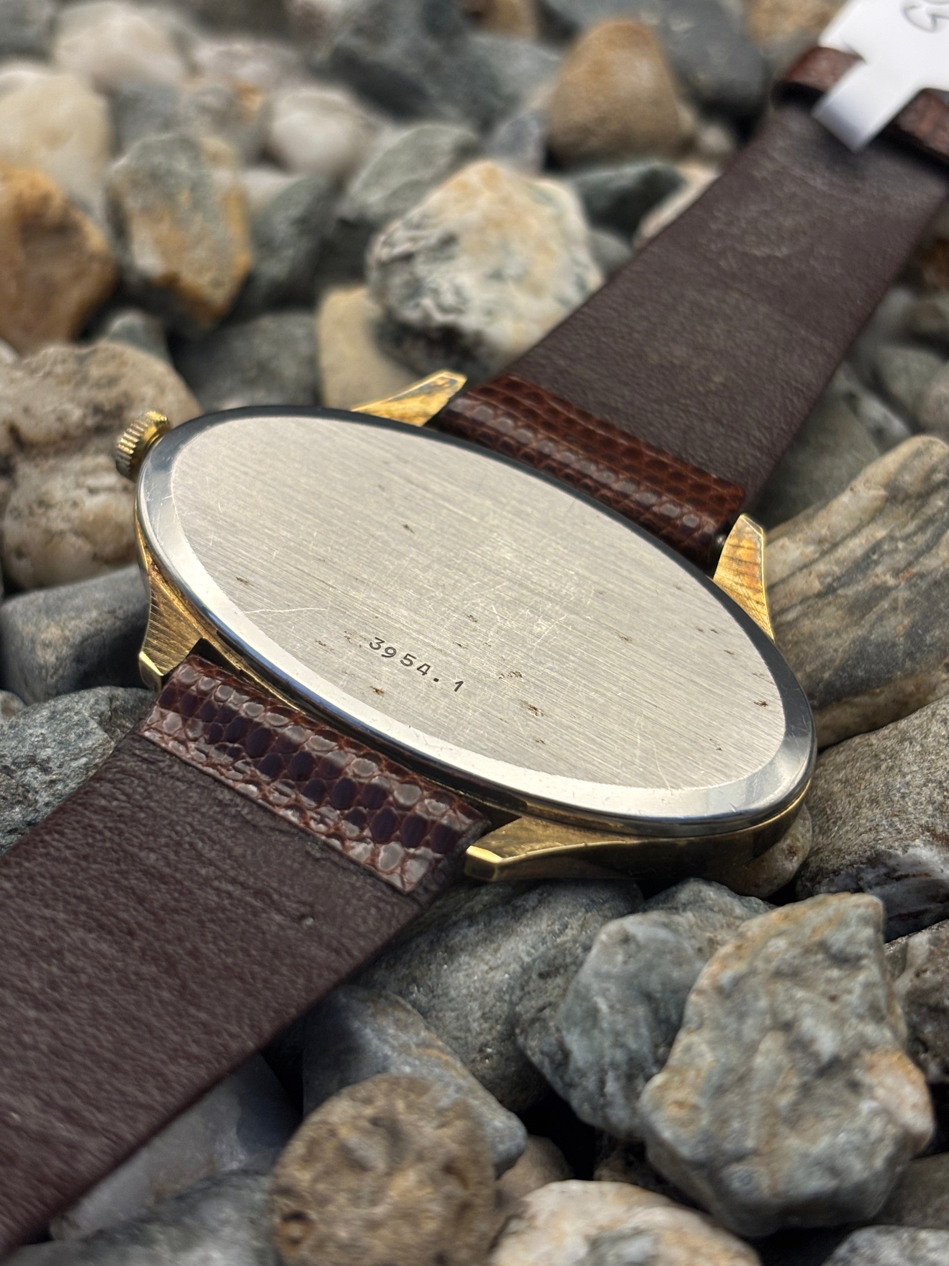 1970s Türler Zurich Oval Dial Swiss Made Manual Wind