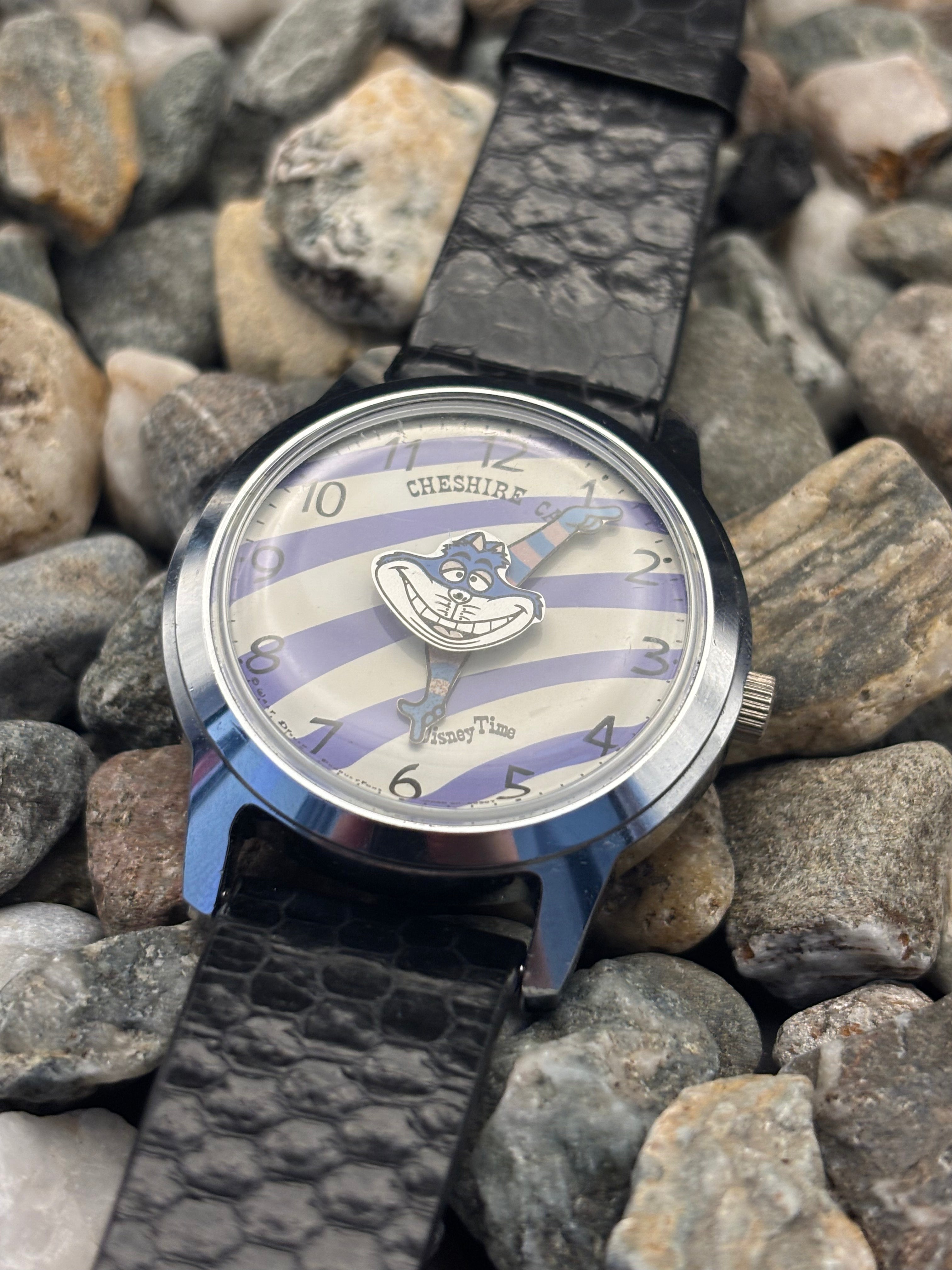 1960s Seiko Tomony Disney Time Chesire Cat Watch Manual Wind