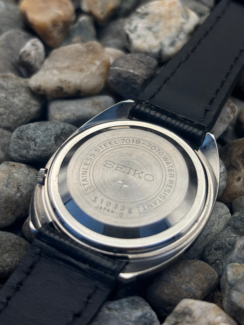 1973 Seiko 5 Actus Aged Gilt Patina Indices Automatic