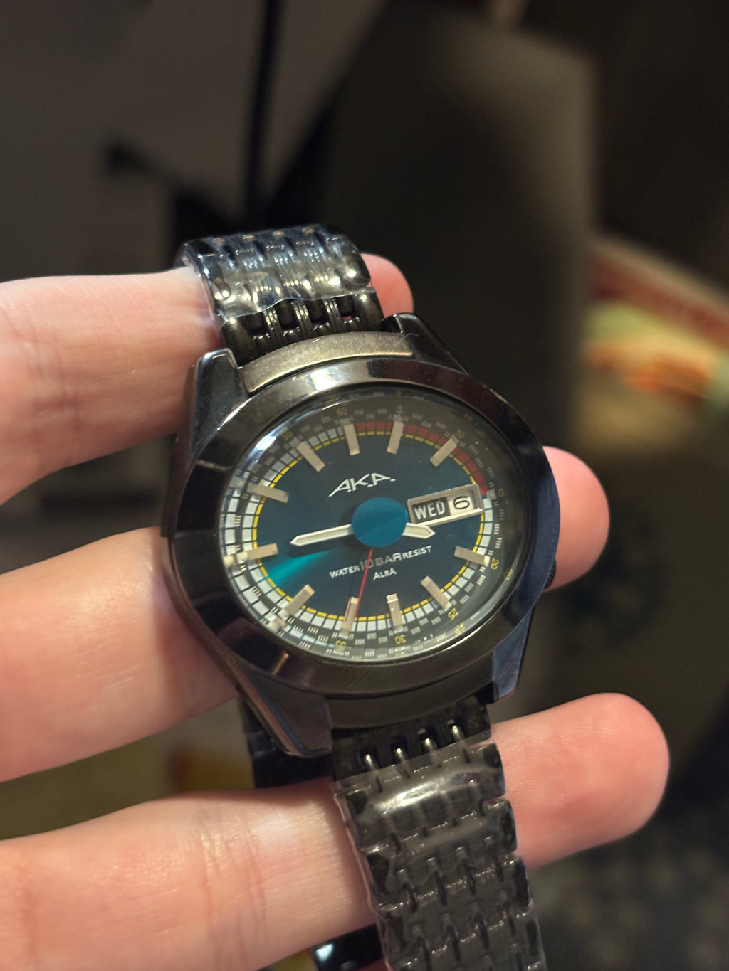 1996 Seiko Alba AKA Teal Dial