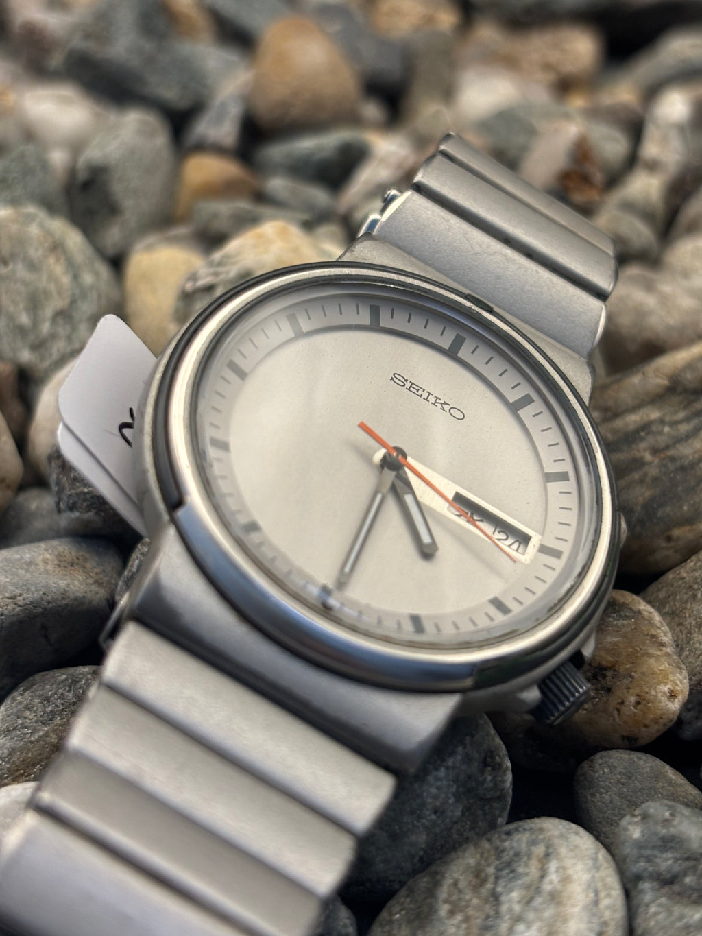 1995 Seiko Silver Wave Watch