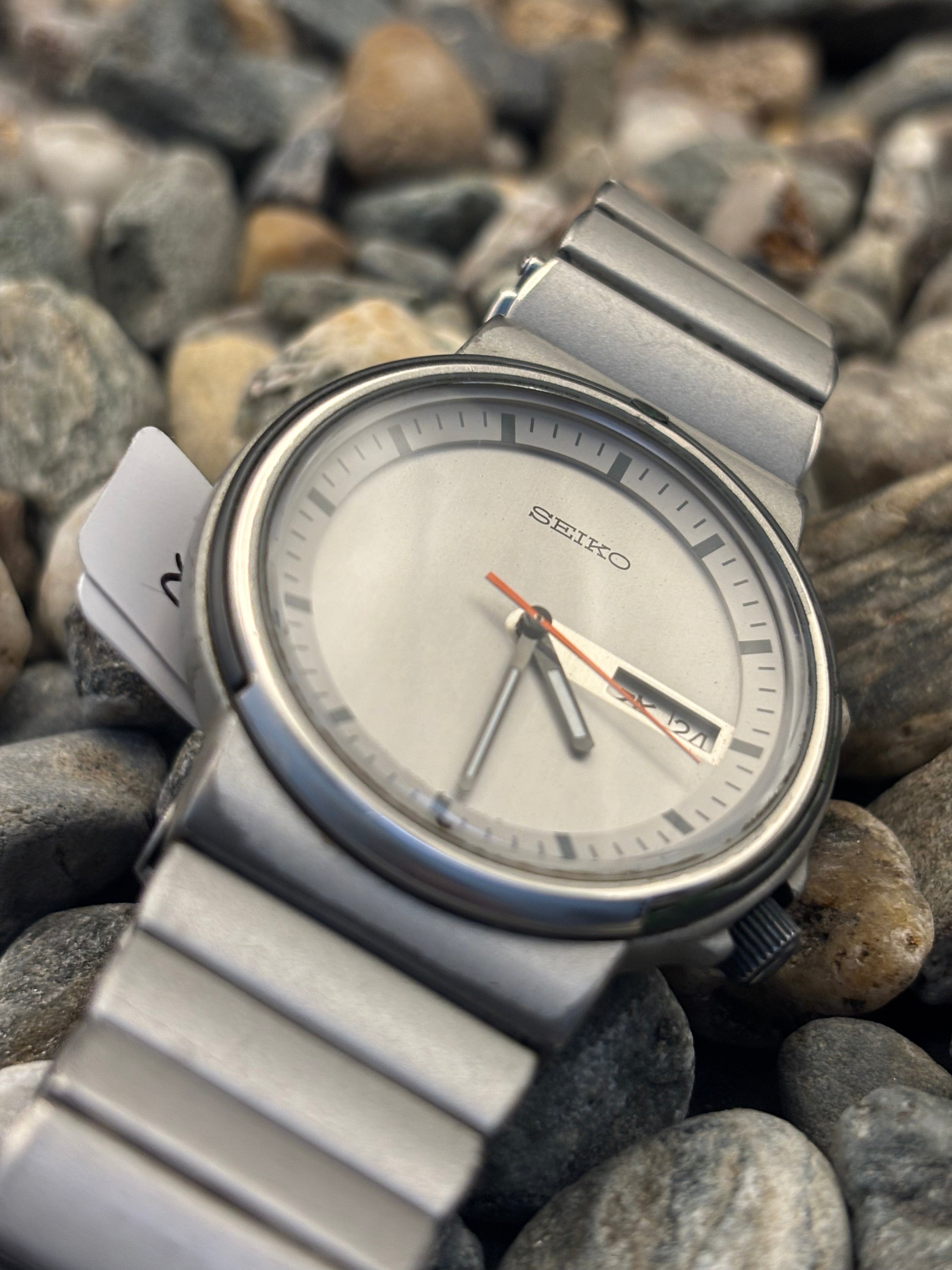 1995 Seiko Silver Wave Watch