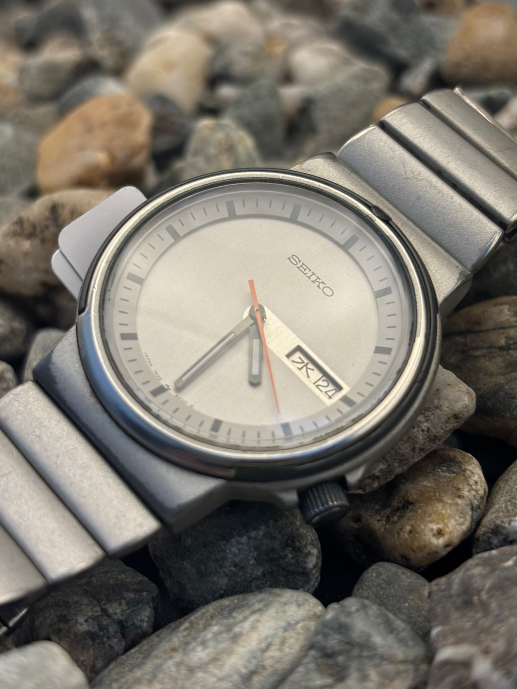 1995 Seiko Silver Wave Watch
