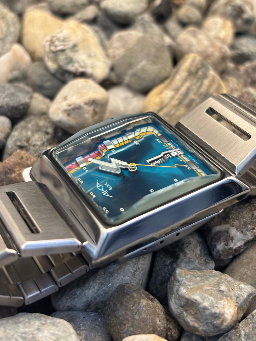 1996 Seiko Alba AKA Teal Dial Watch