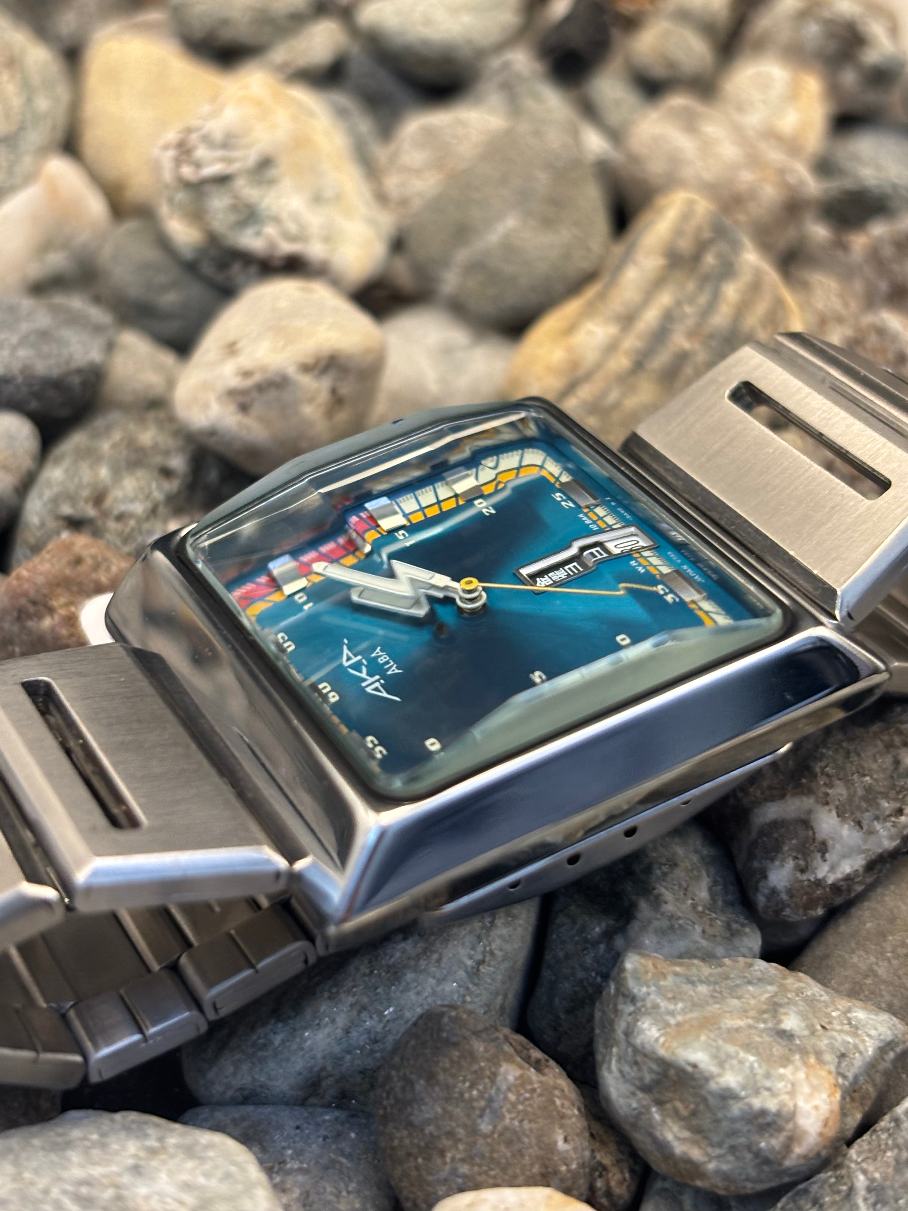 1996 Seiko Alba AKA Teal Dial Watch