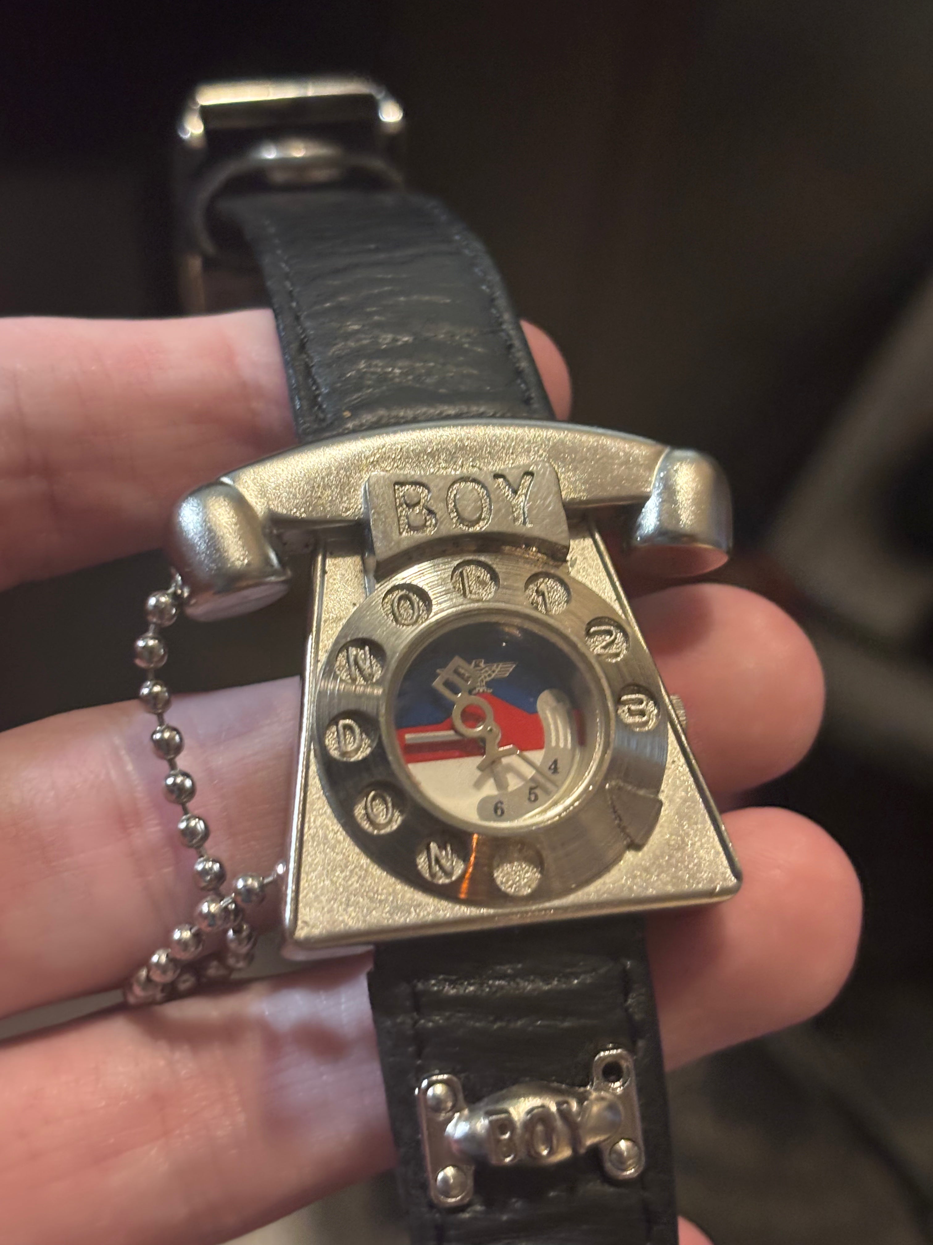 1994 Boy London Telephone Watch by Stephane Raynor