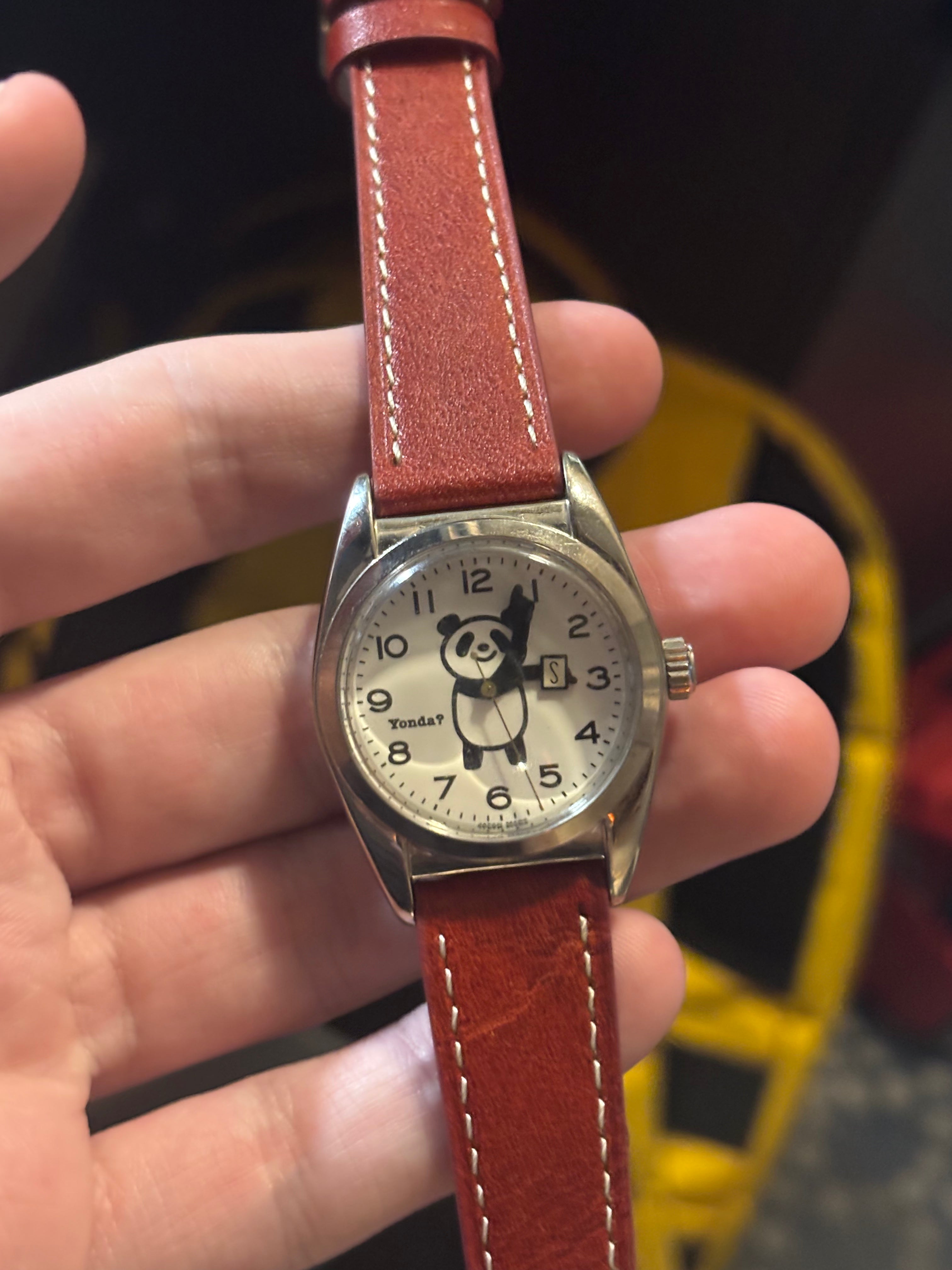 1990s Shinchosha Yonda? Panda Mystery Dial Watch