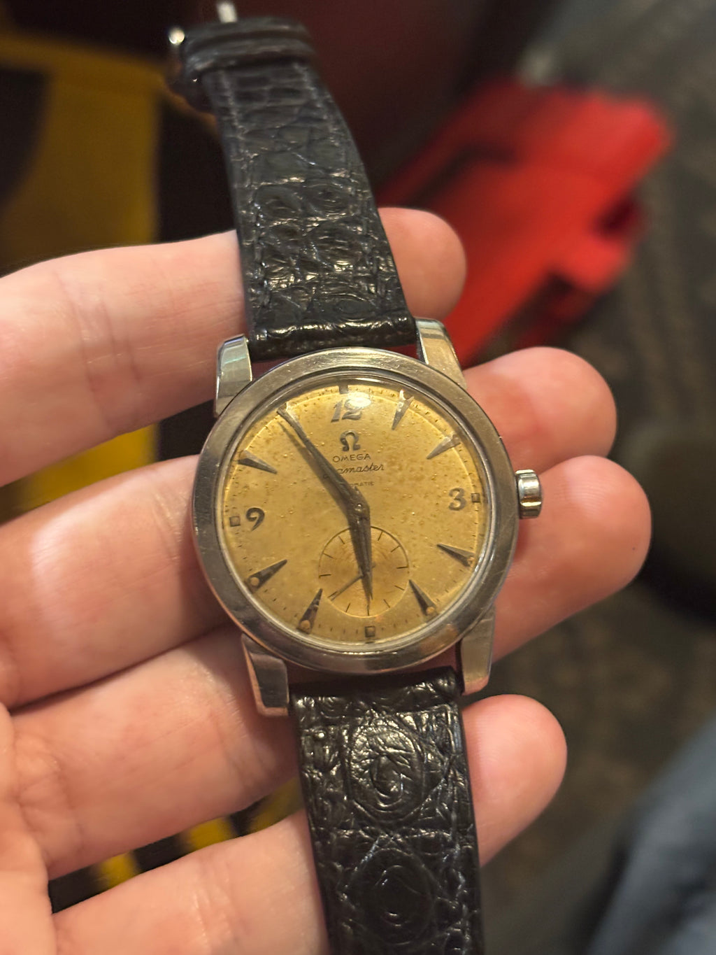 1940s OMEGA Seamaster Patina Watch Automatic