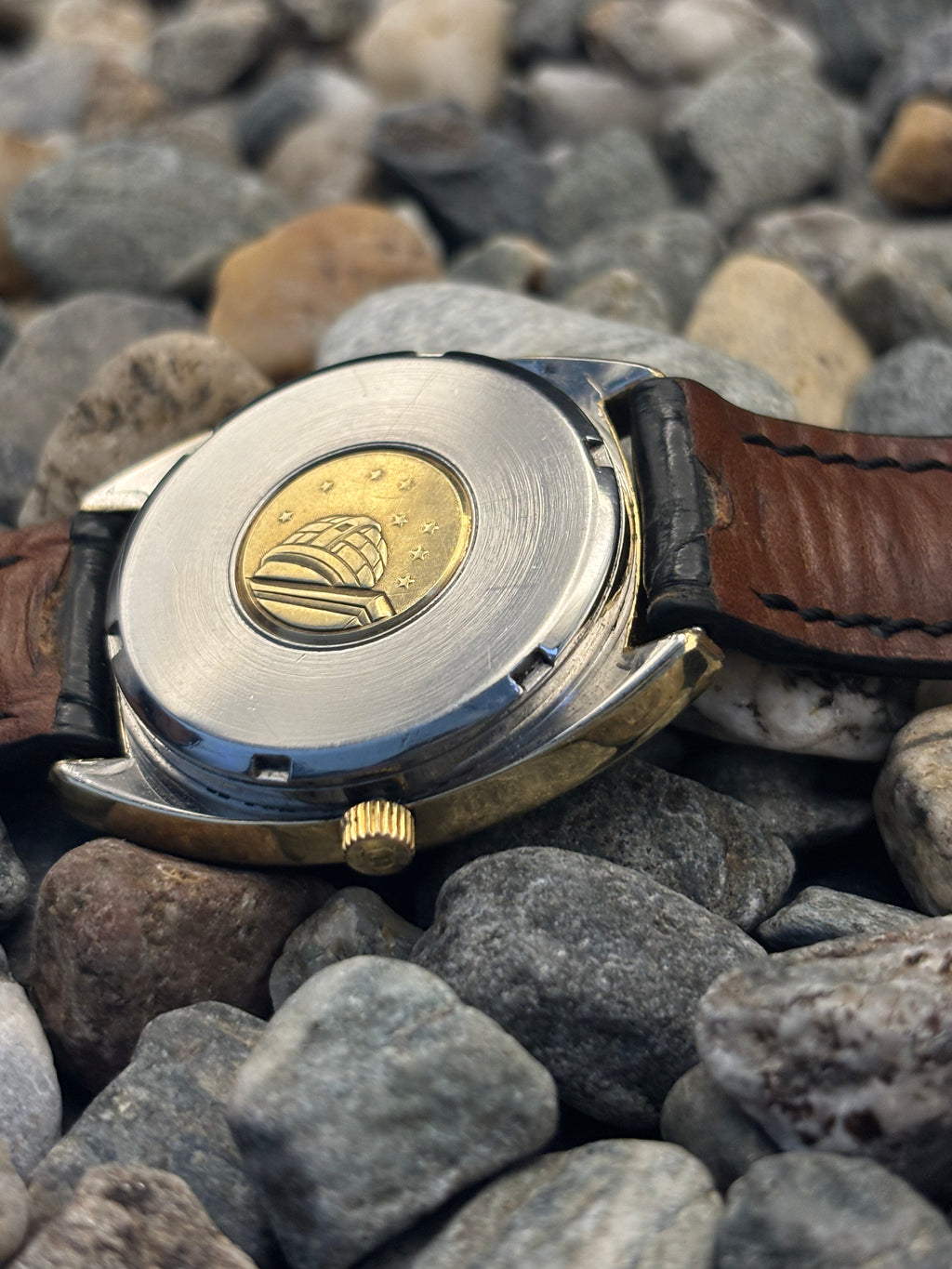 1978 OMEGA Constellation "C" 14K Gold Cap Automatic Watch