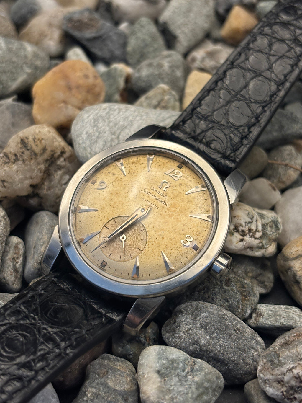 1940s OMEGA Seamaster Patina Watch Automatic