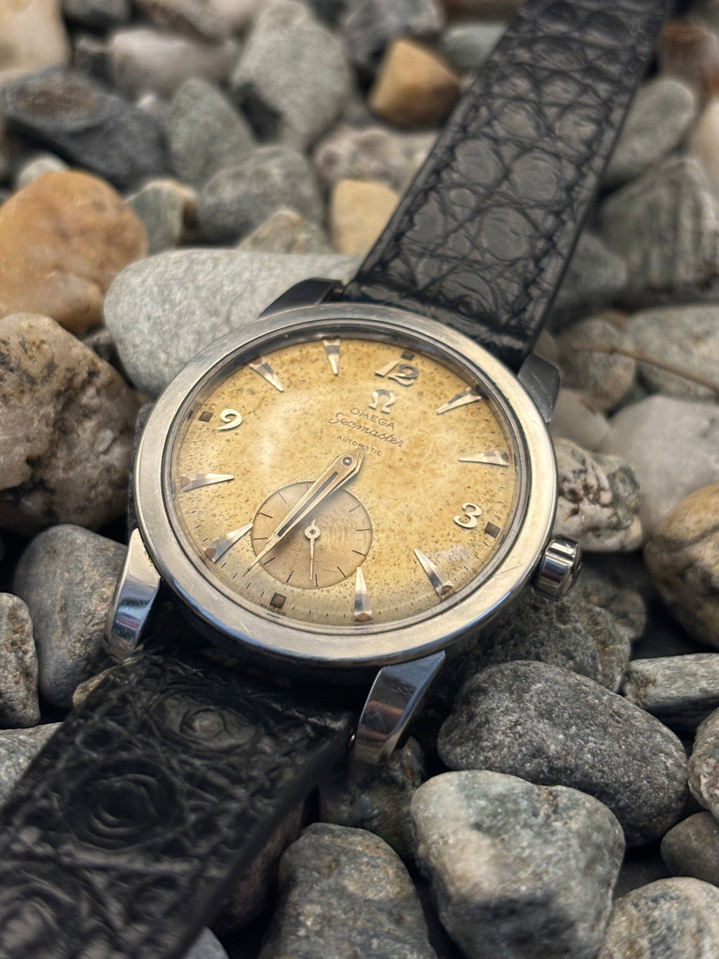 1940s OMEGA Seamaster Patina Watch Automatic