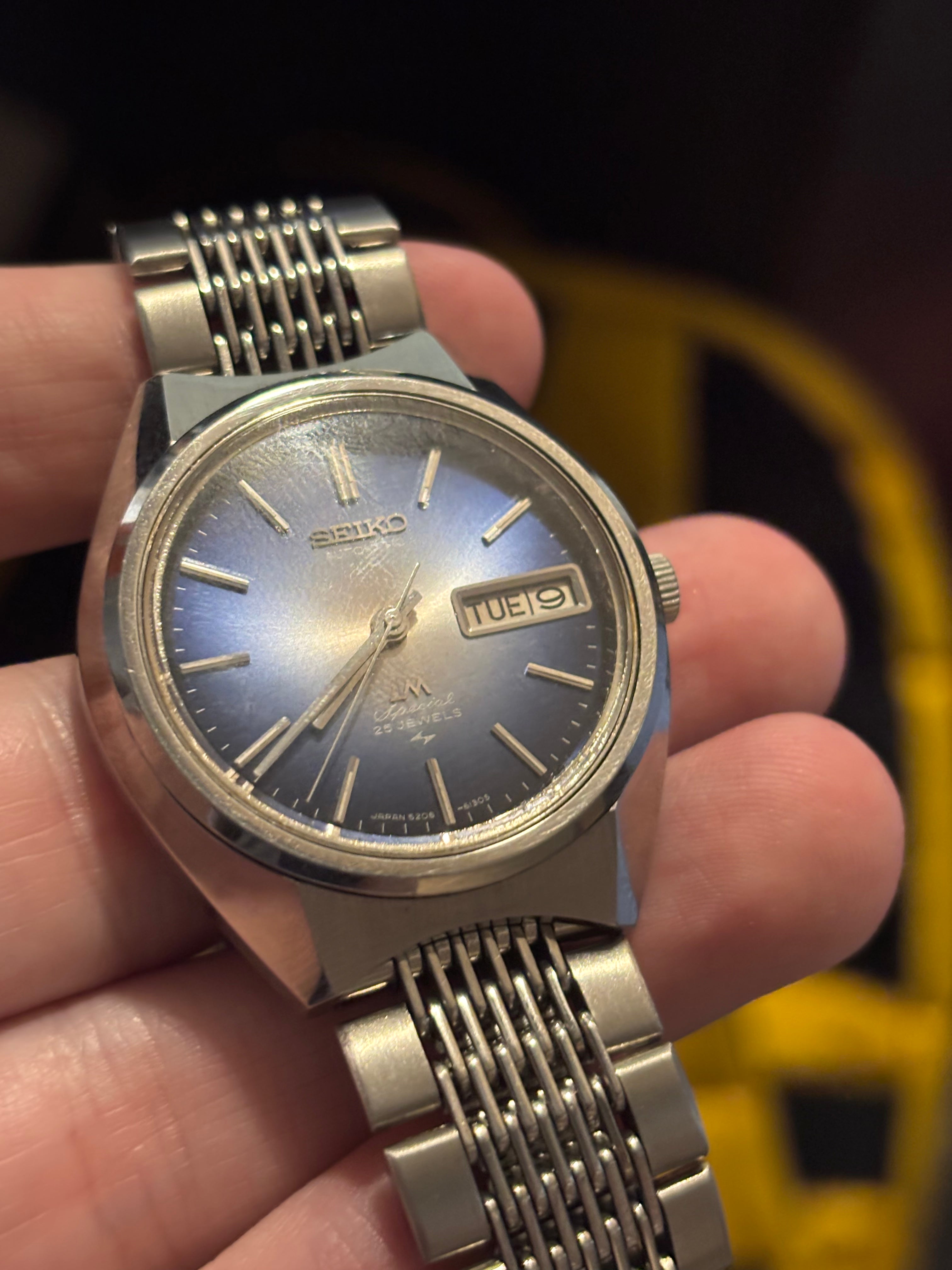 1972 Seiko Lord Matic Special Automatic Watch