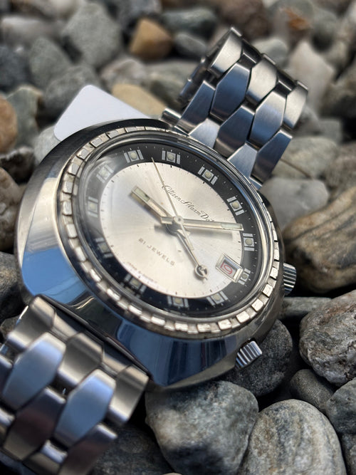 1960s Citizen Alarm Date Manual Wind Watch