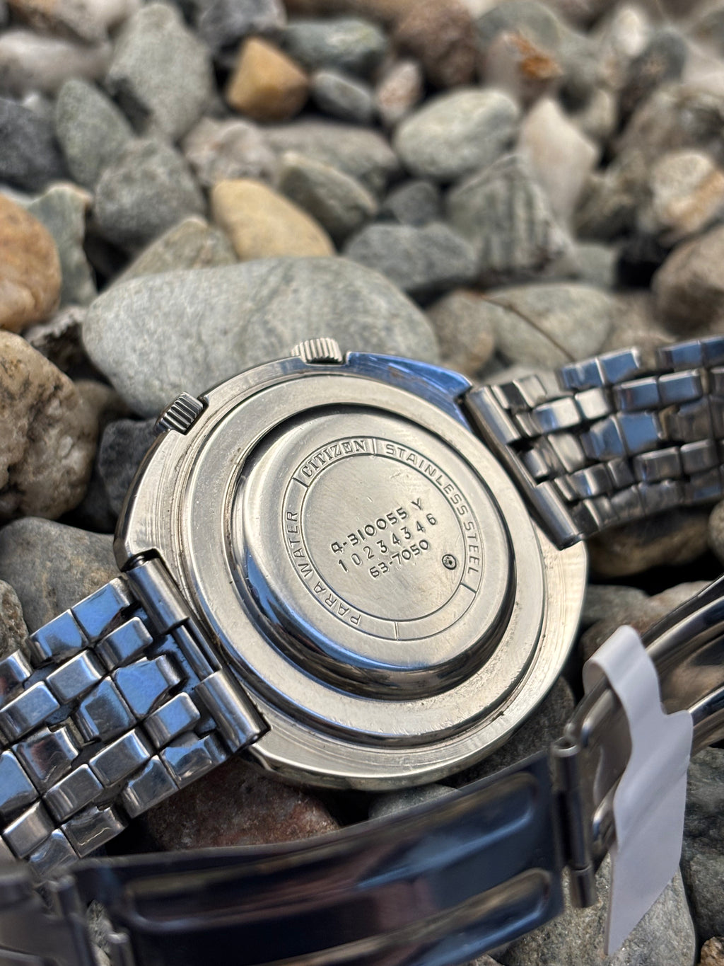 1960s Citizen Alarm Date Manual Wind Watch