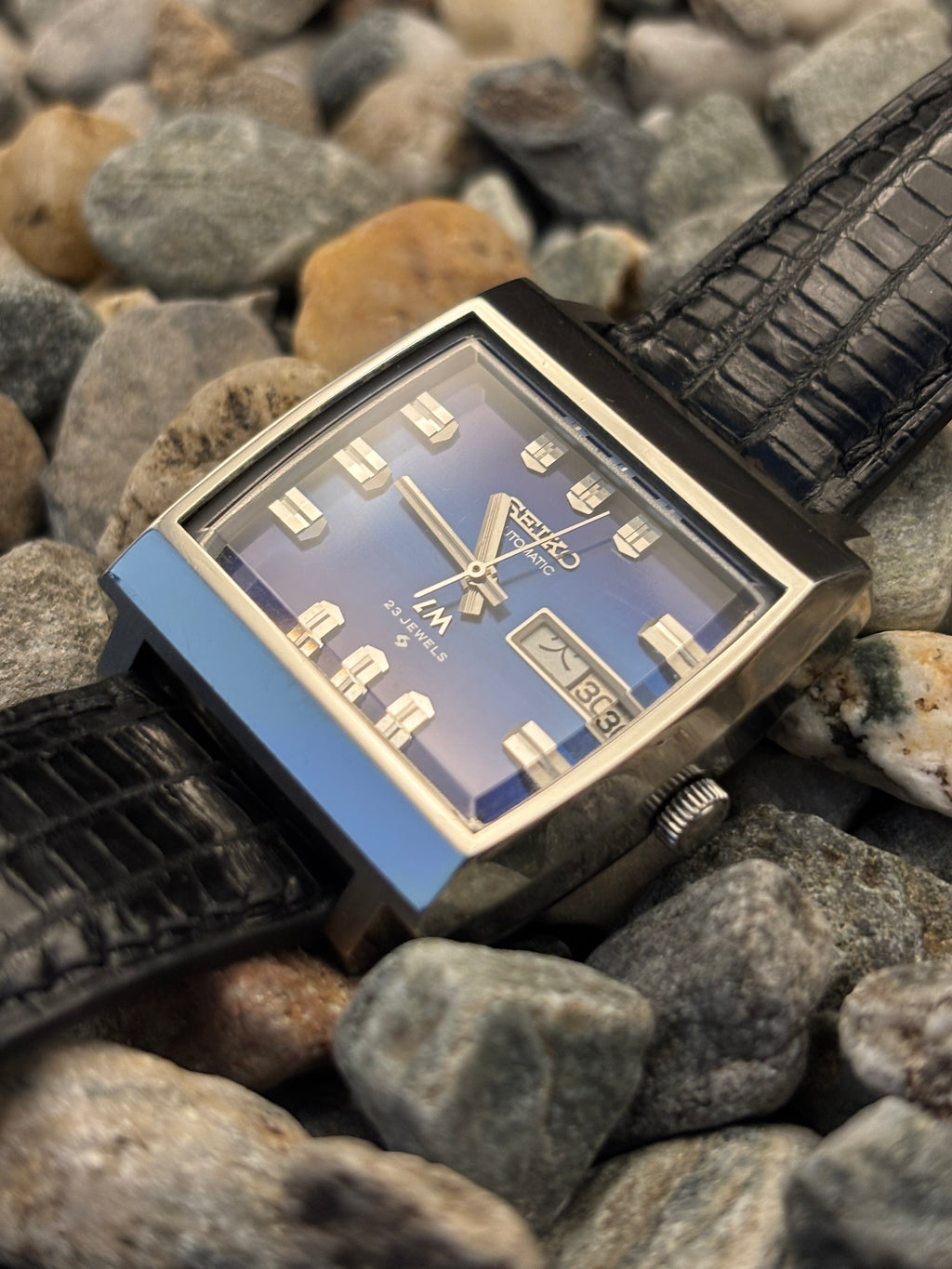 1974 Seiko Lord Matic Sapphire Dial Automatic Watch