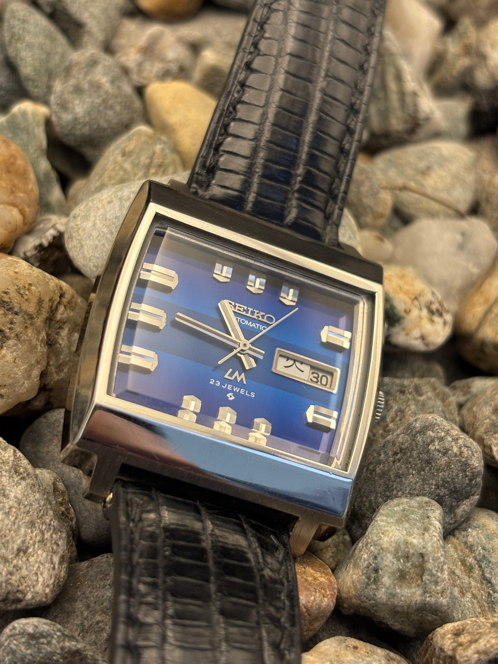 1974 Seiko Lord Matic Sapphire Dial Automatic Watch