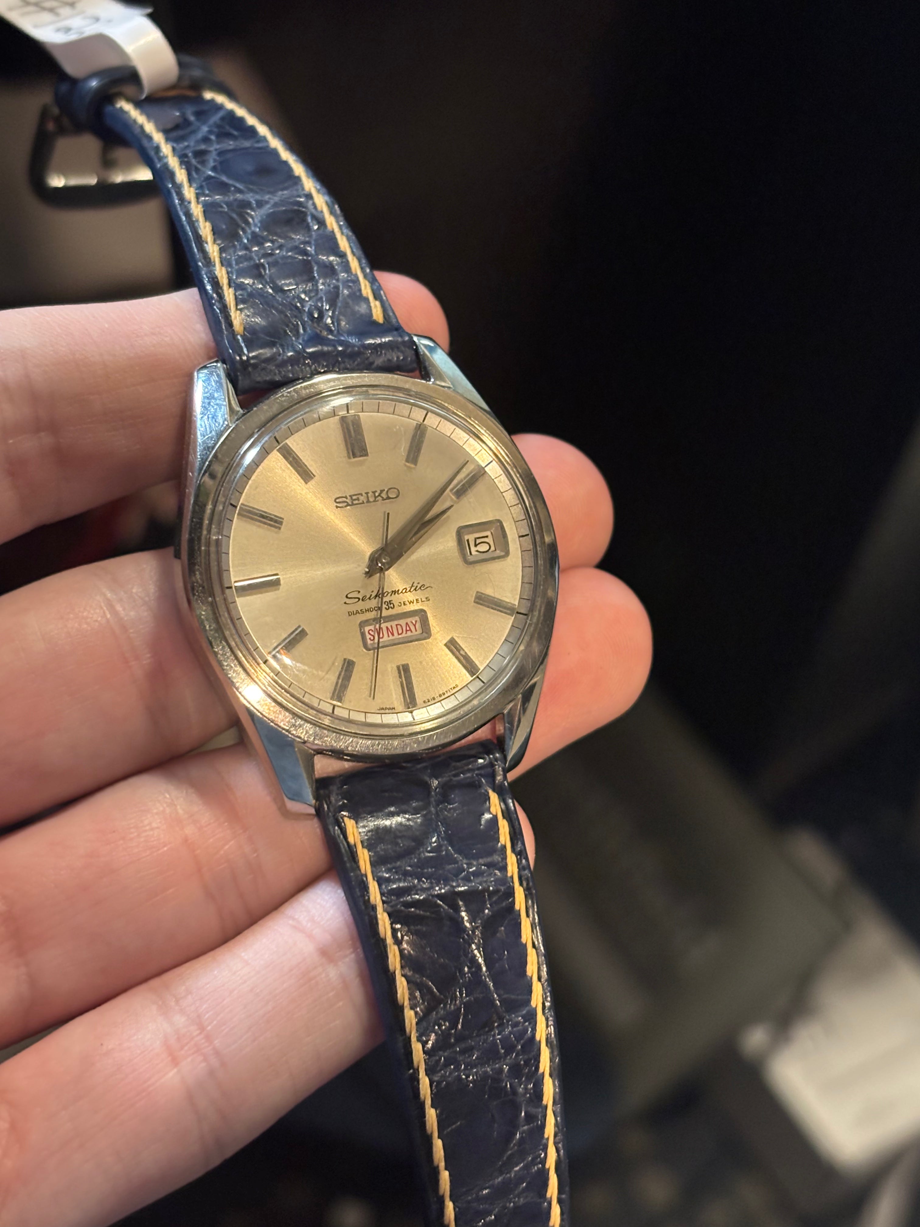 1966 Seiko Weekdater Automatic