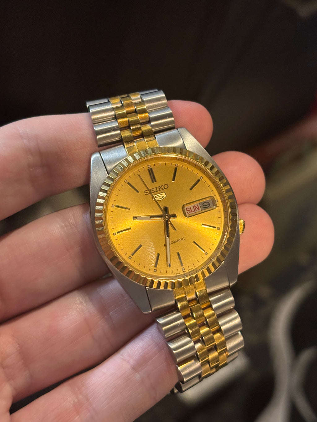 1966 Seiko 5 "Patrick Bateman" Watch Automatic