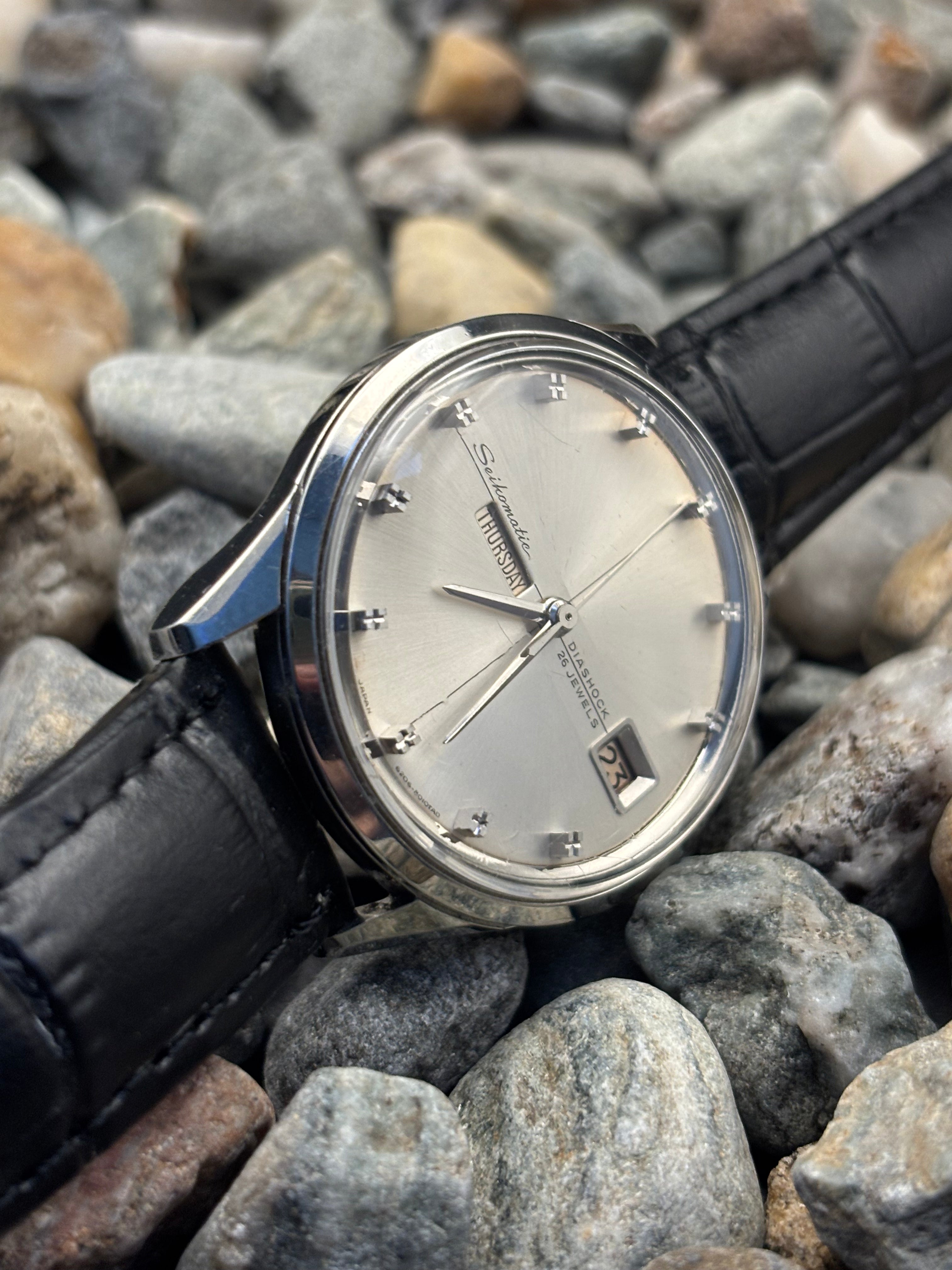 1965 Seikomatic Weekdater Automatic Watch