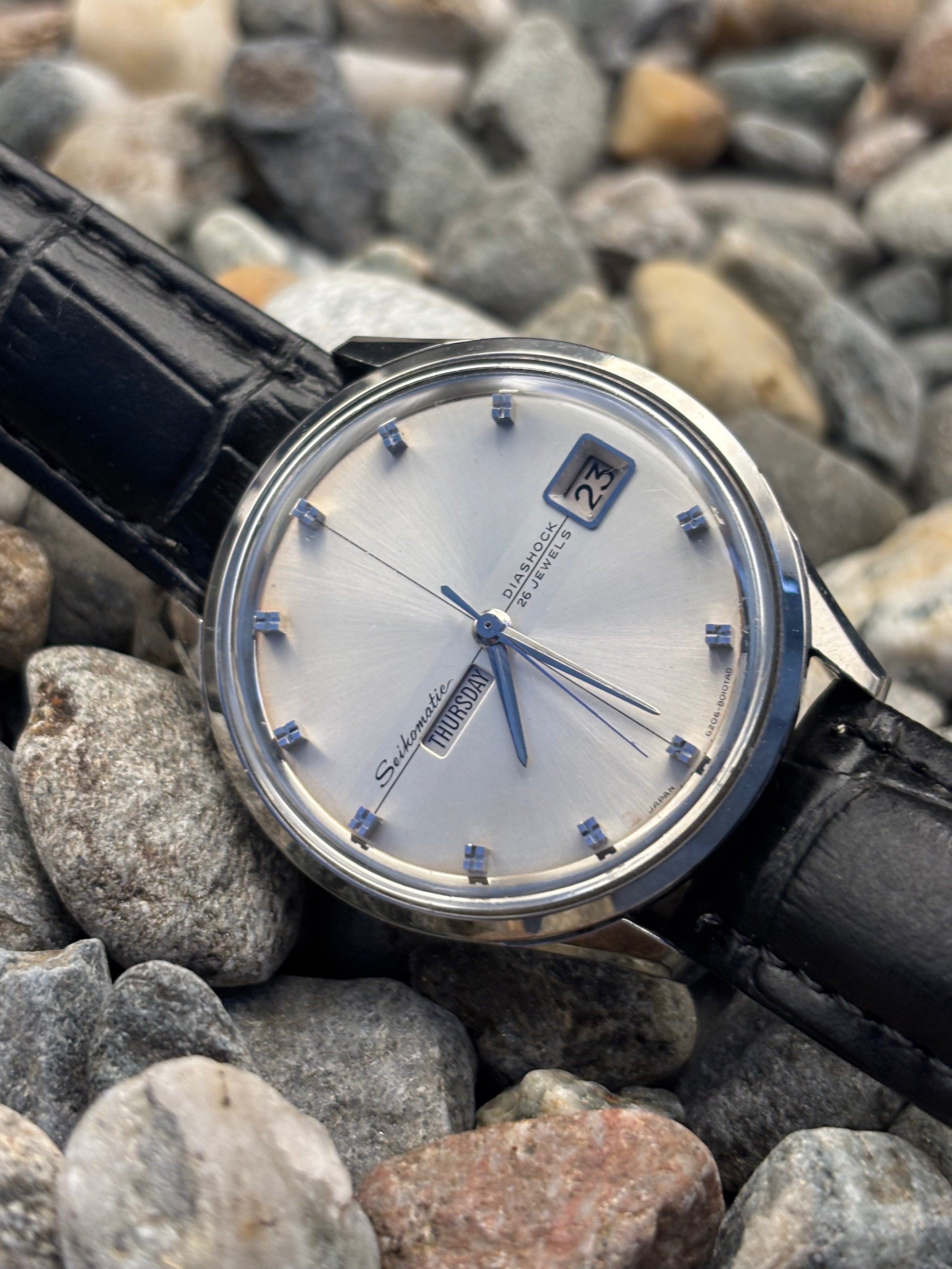 1965 Seikomatic Weekdater Automatic Watch
