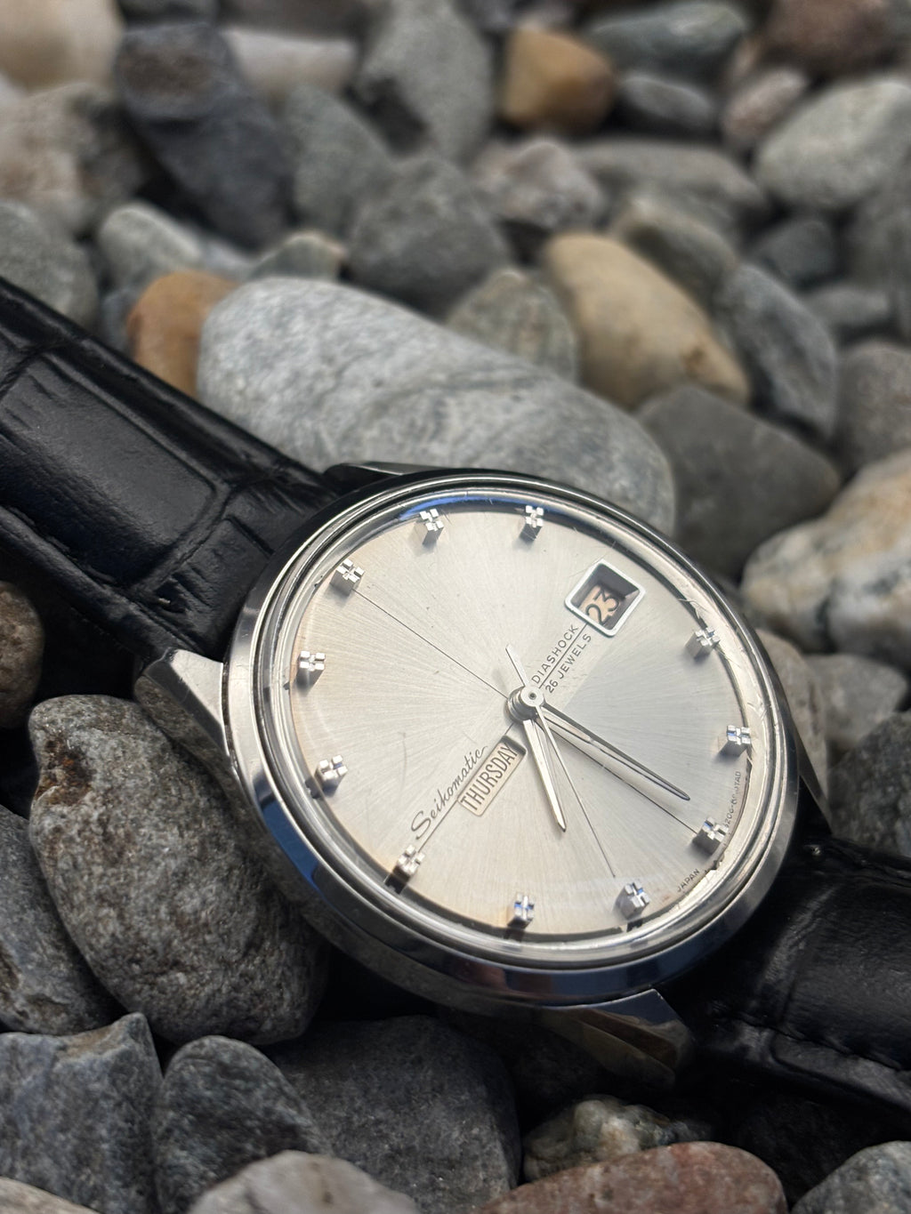 1965 Seikomatic Weekdater Automatic Watch