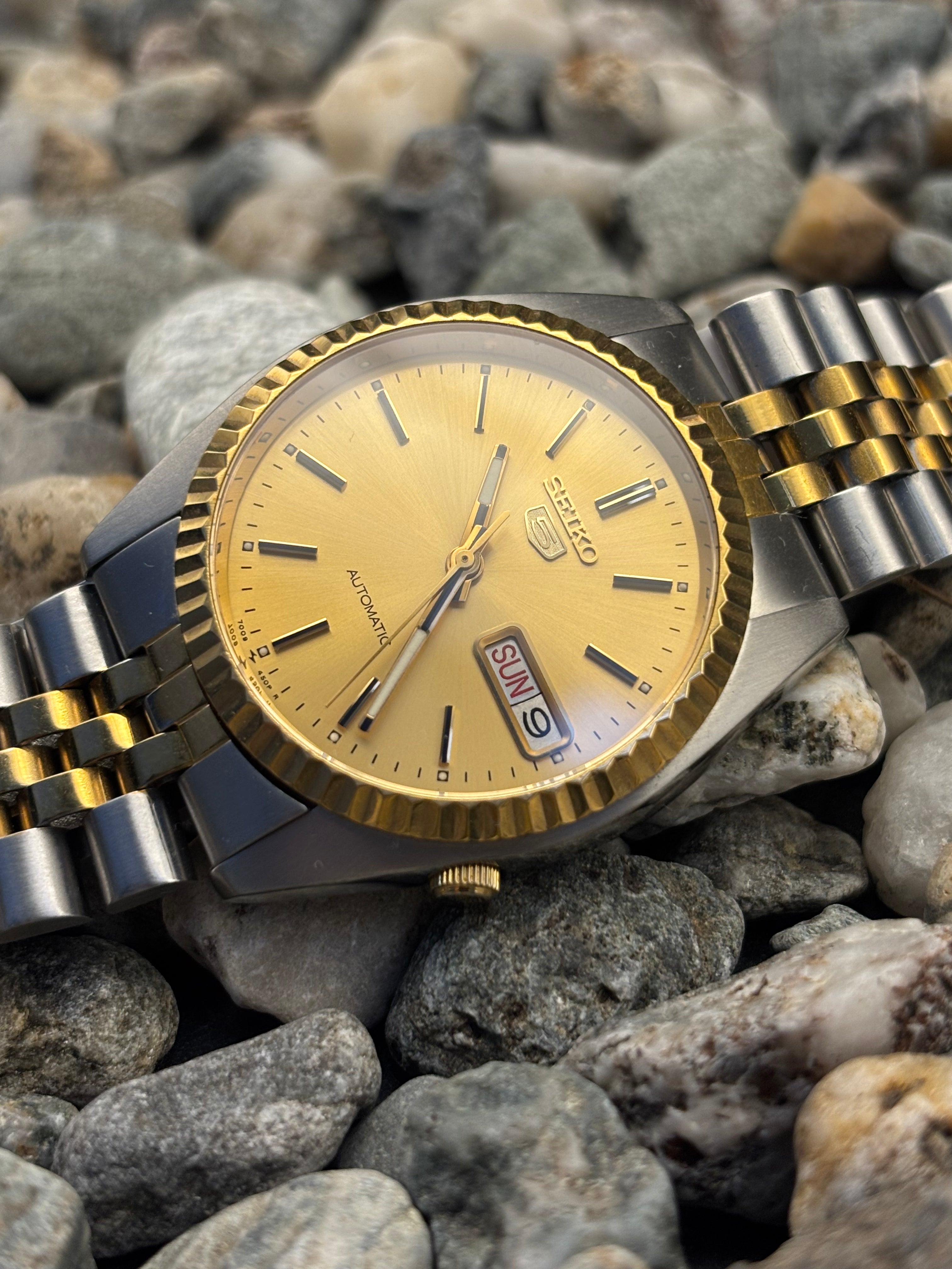 1966 Seiko 5 "Patrick Bateman" Watch Automatic