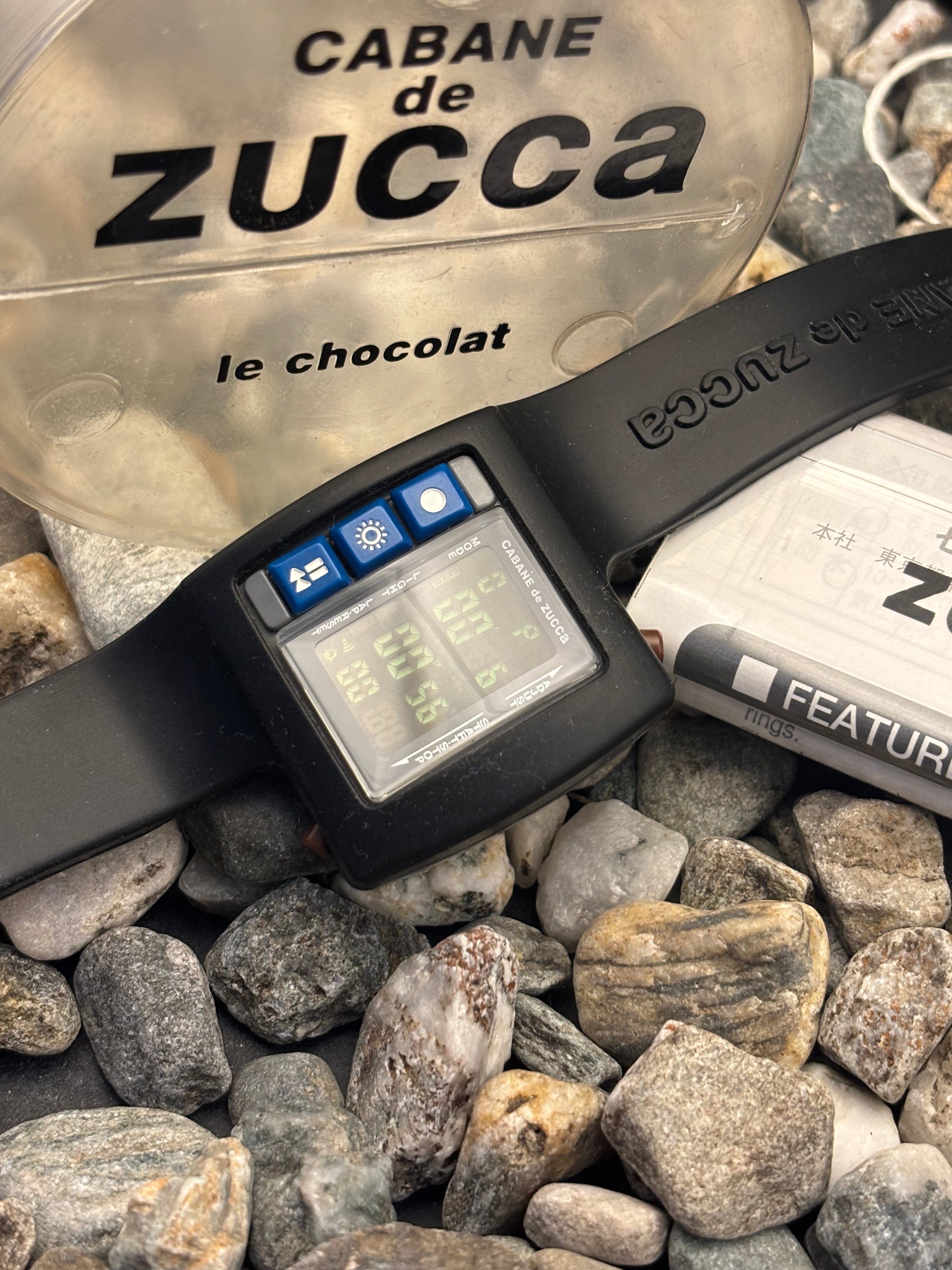 1997 CABANE de ZUCCa "le chocolat" Digital Watch