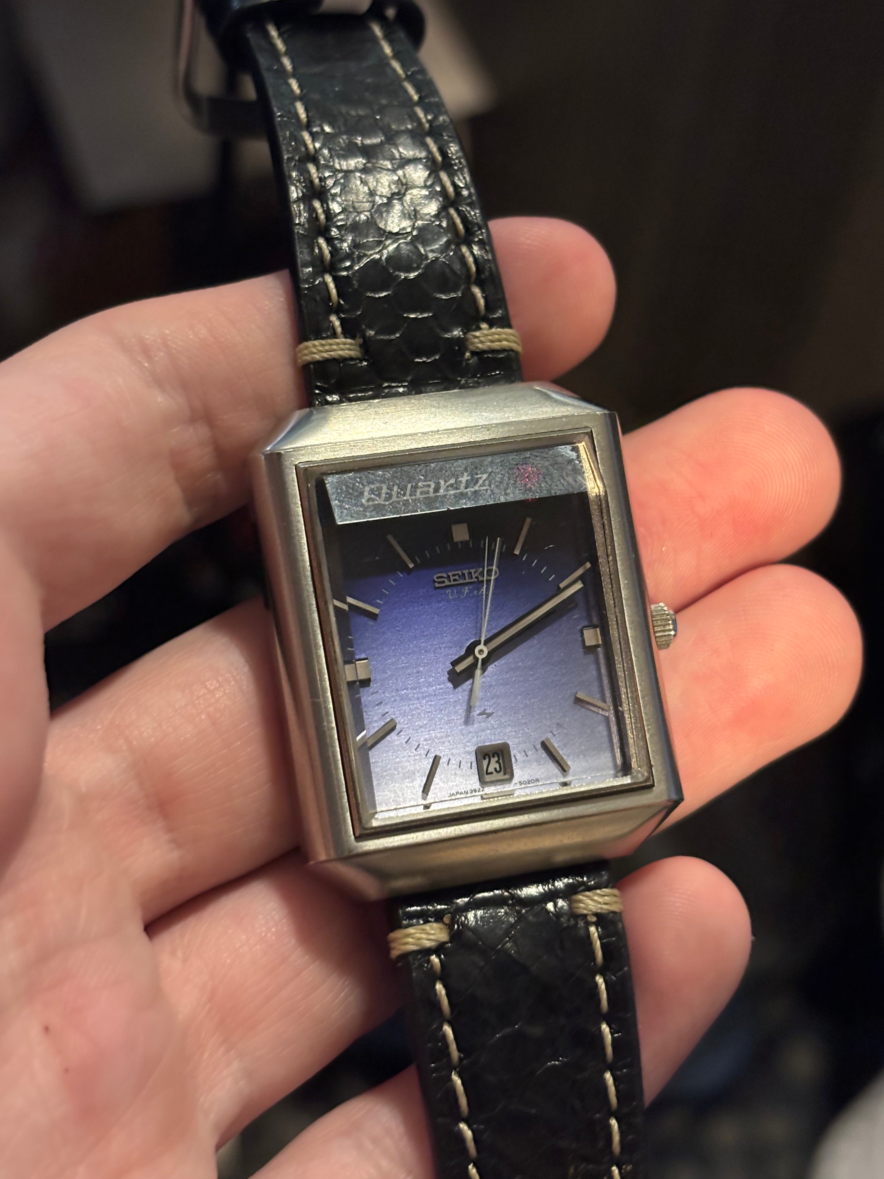1974 Seiko V.F.A Quartz Second Flash Watch