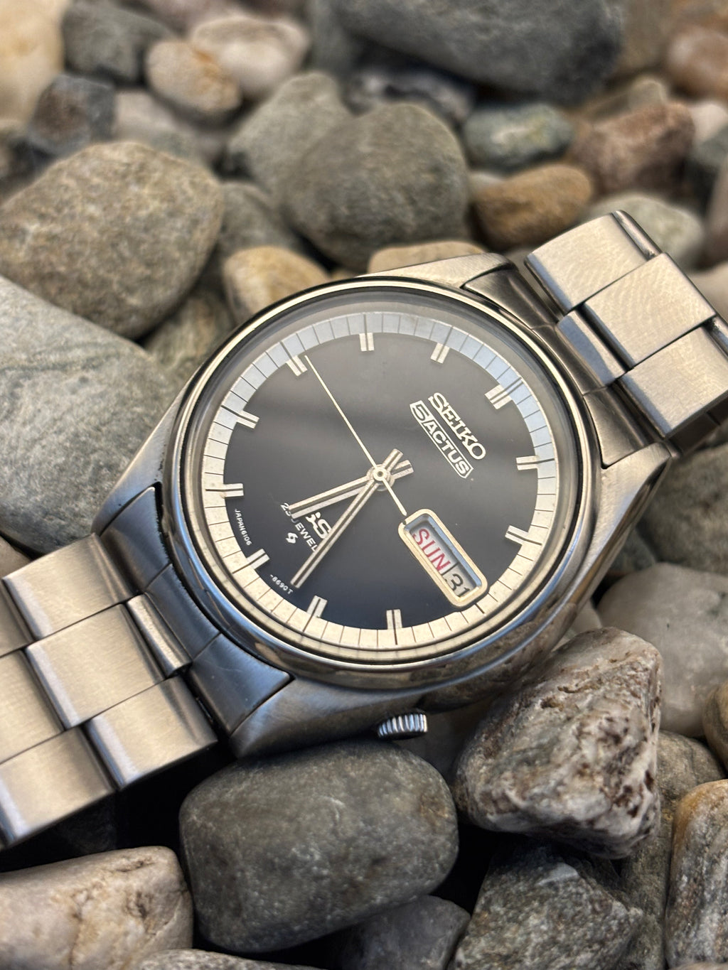1977 Seiko 5 Actus SS Watch Automatic
