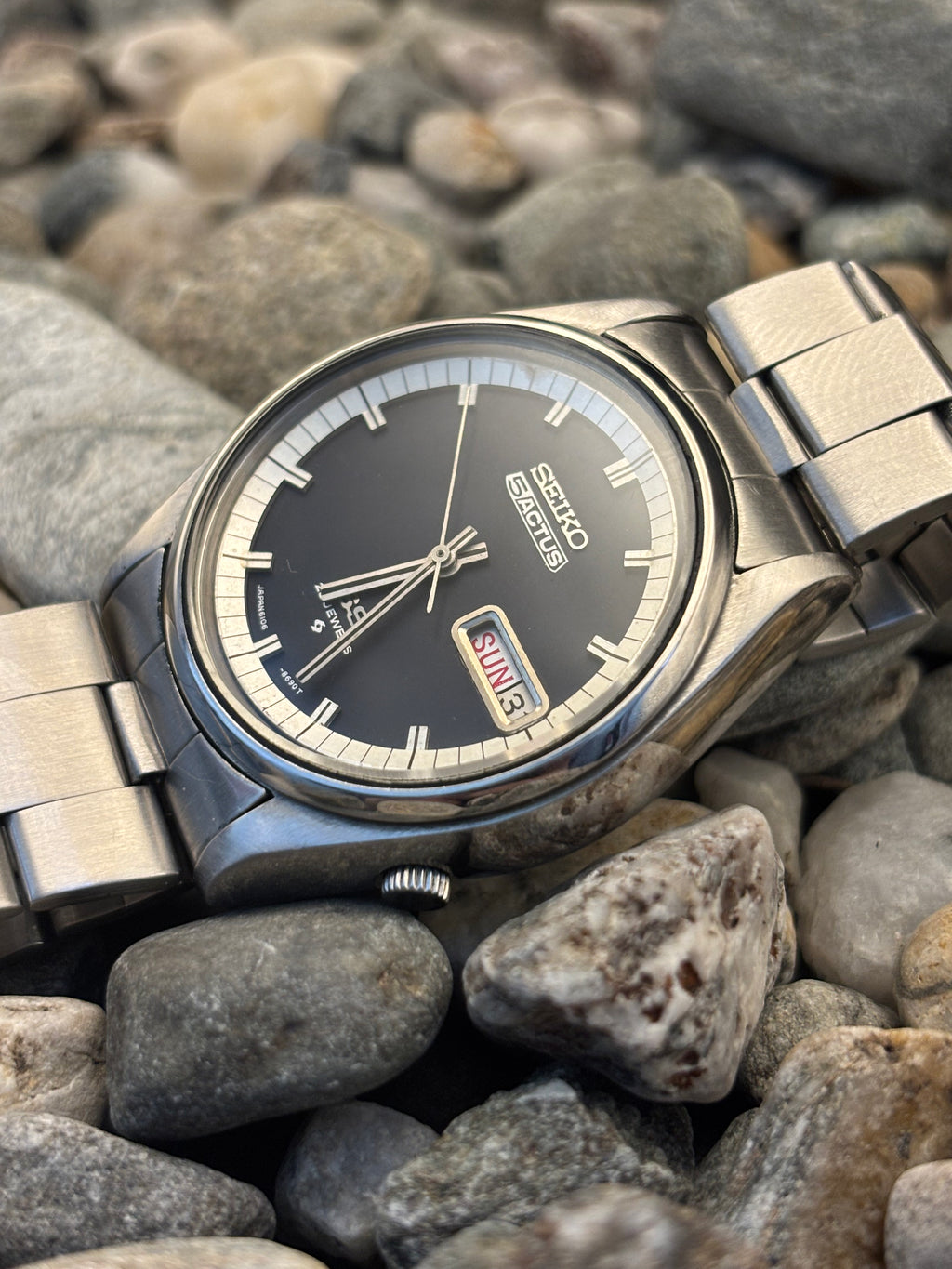 1977 Seiko 5 Actus SS Watch Automatic