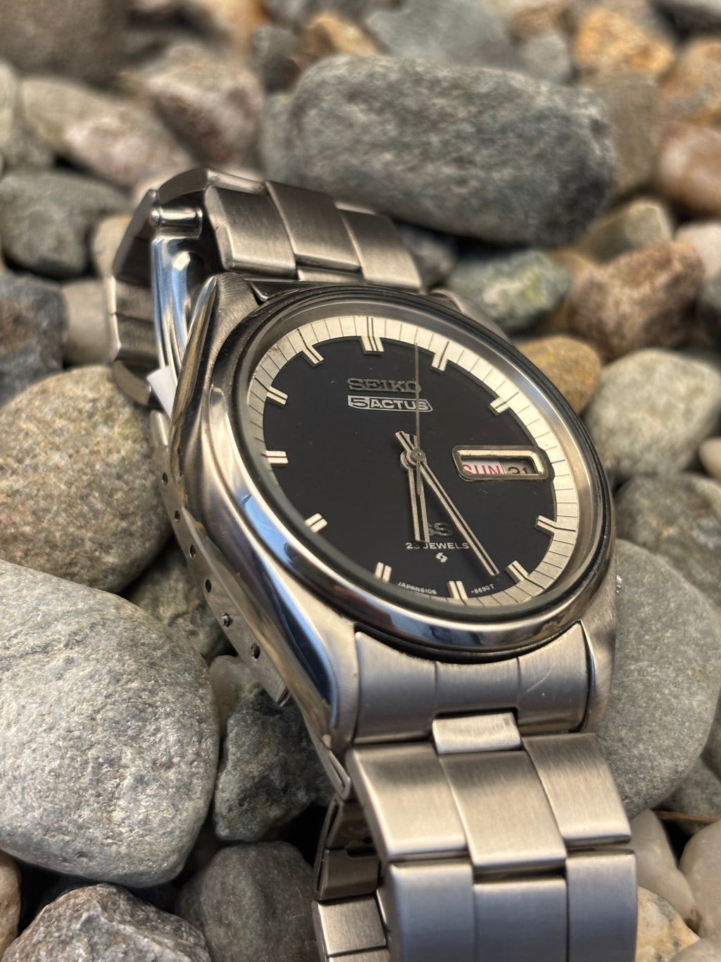 1977 Seiko 5 Actus SS Watch Automatic