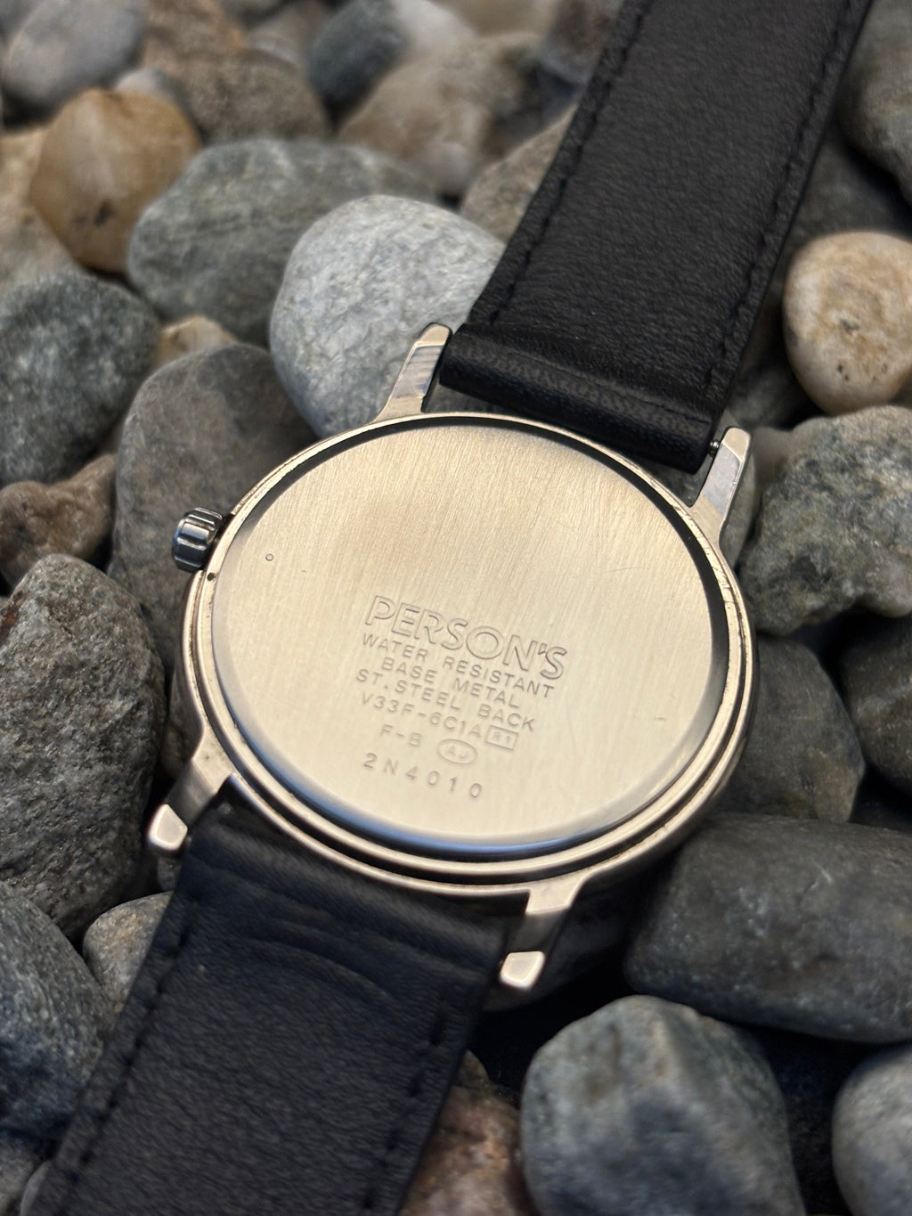 1992 Seiko Person's Triple Calender Sun and Moon Phase Watch