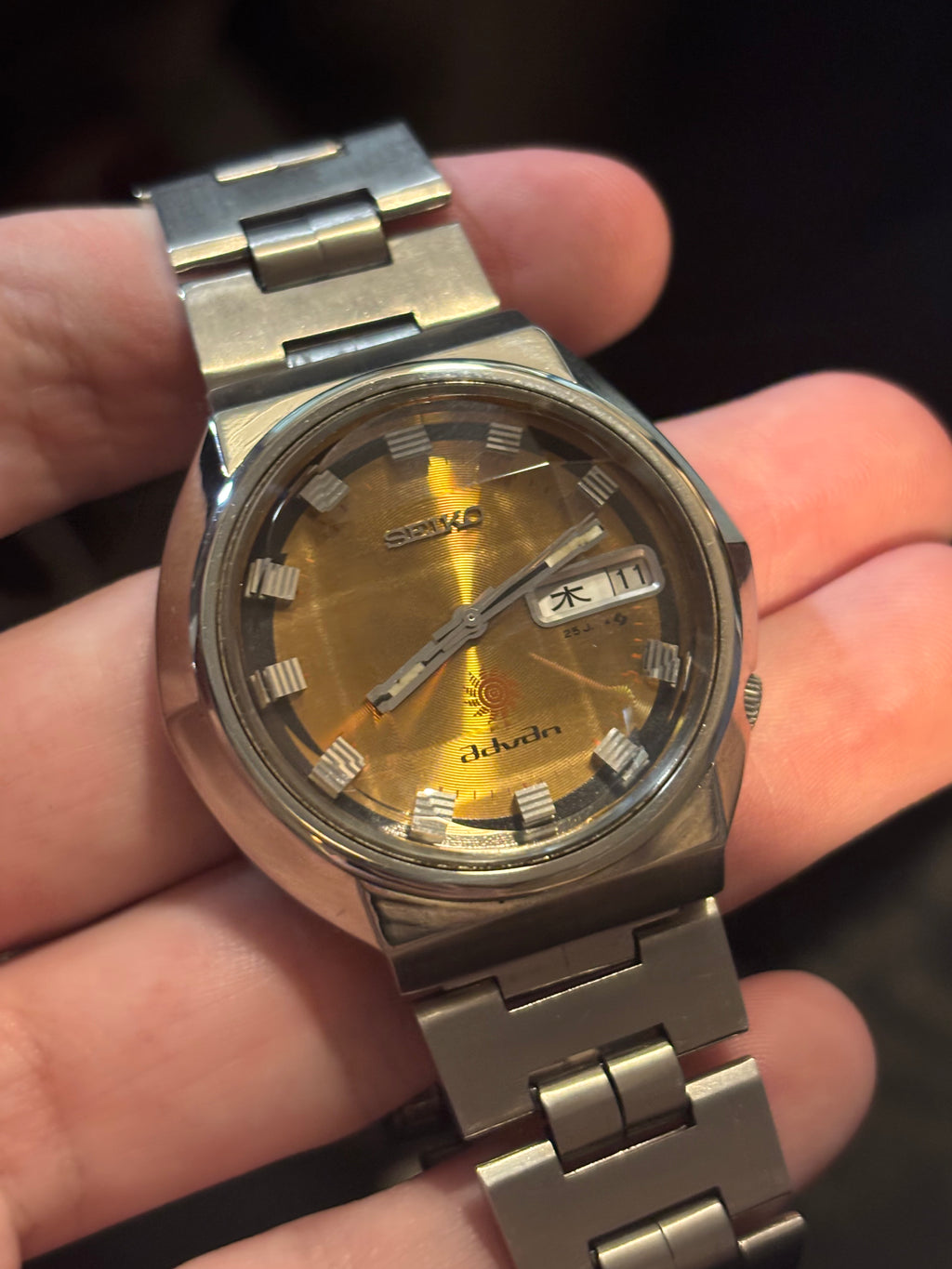 1973 Seiko Advan Automatic Watch