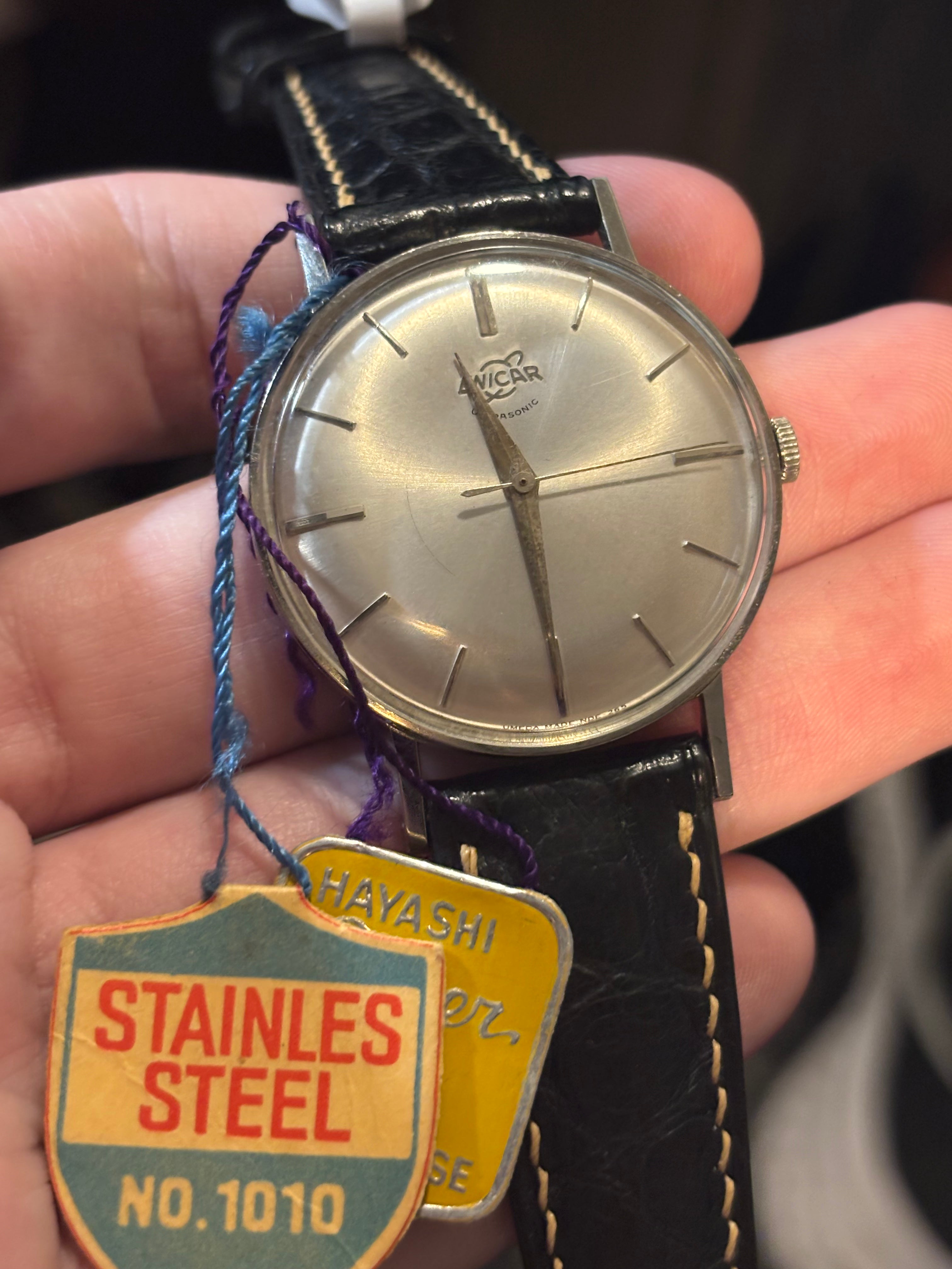 1960s Enicar Ultrasonic Automatic Swiss Watch