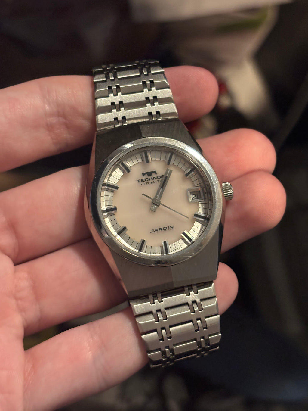 1970s Technos Jardin Automatic Watch
