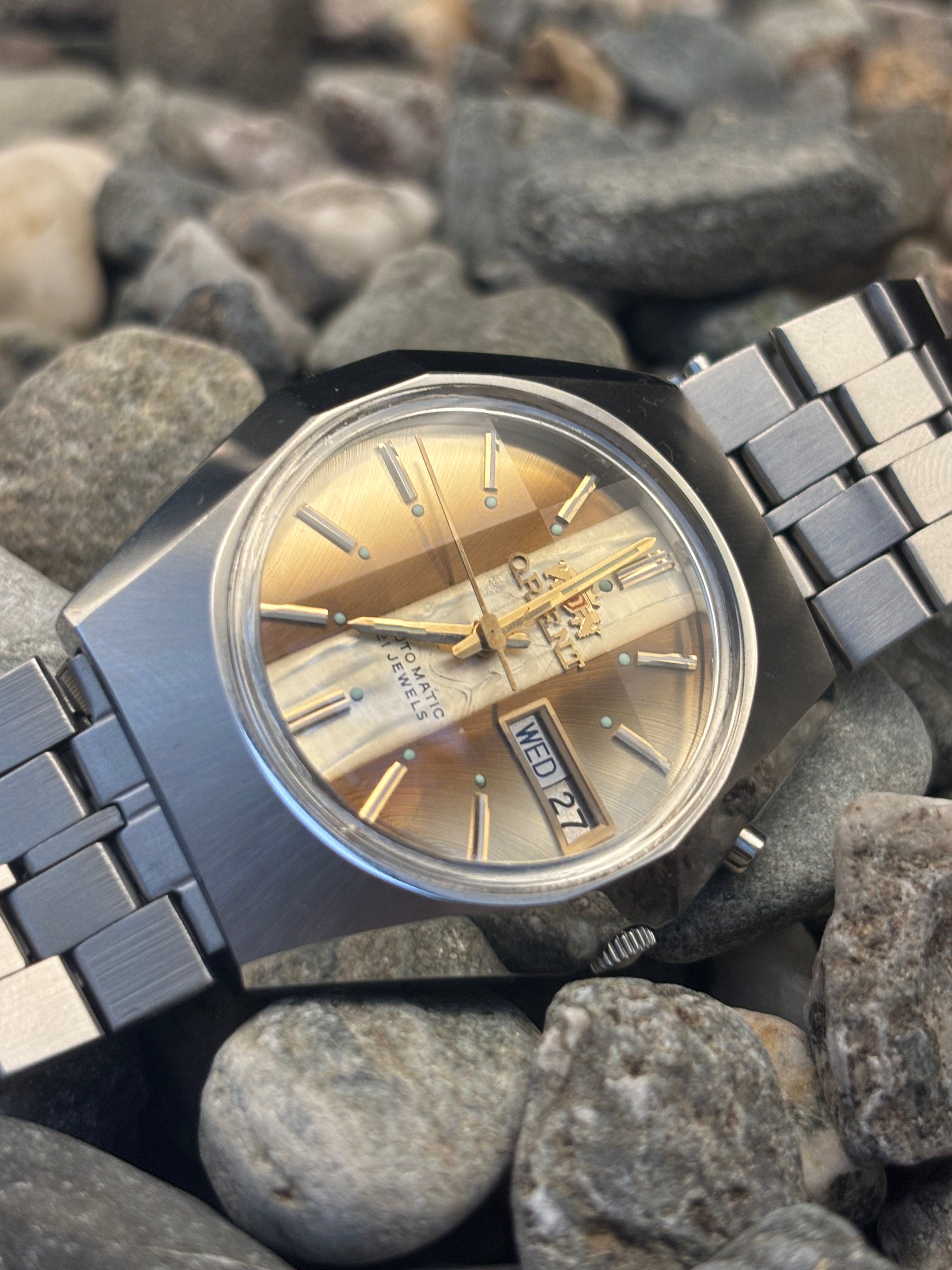1970s Orient Chrono Ace Automatic Watch