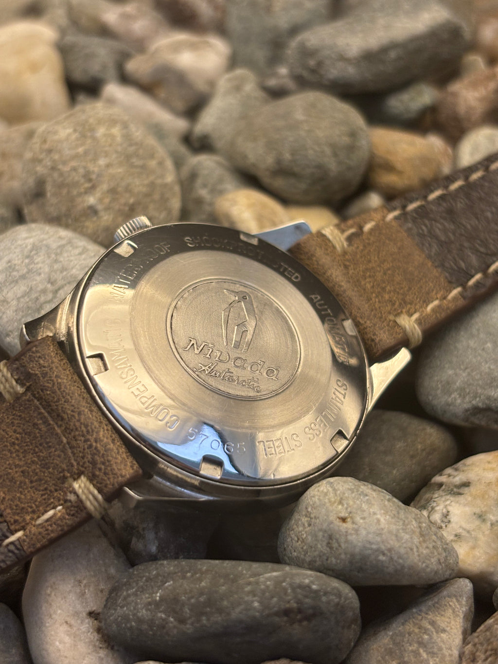 1970s Nivada Antarctic Day Date Automatic Watch