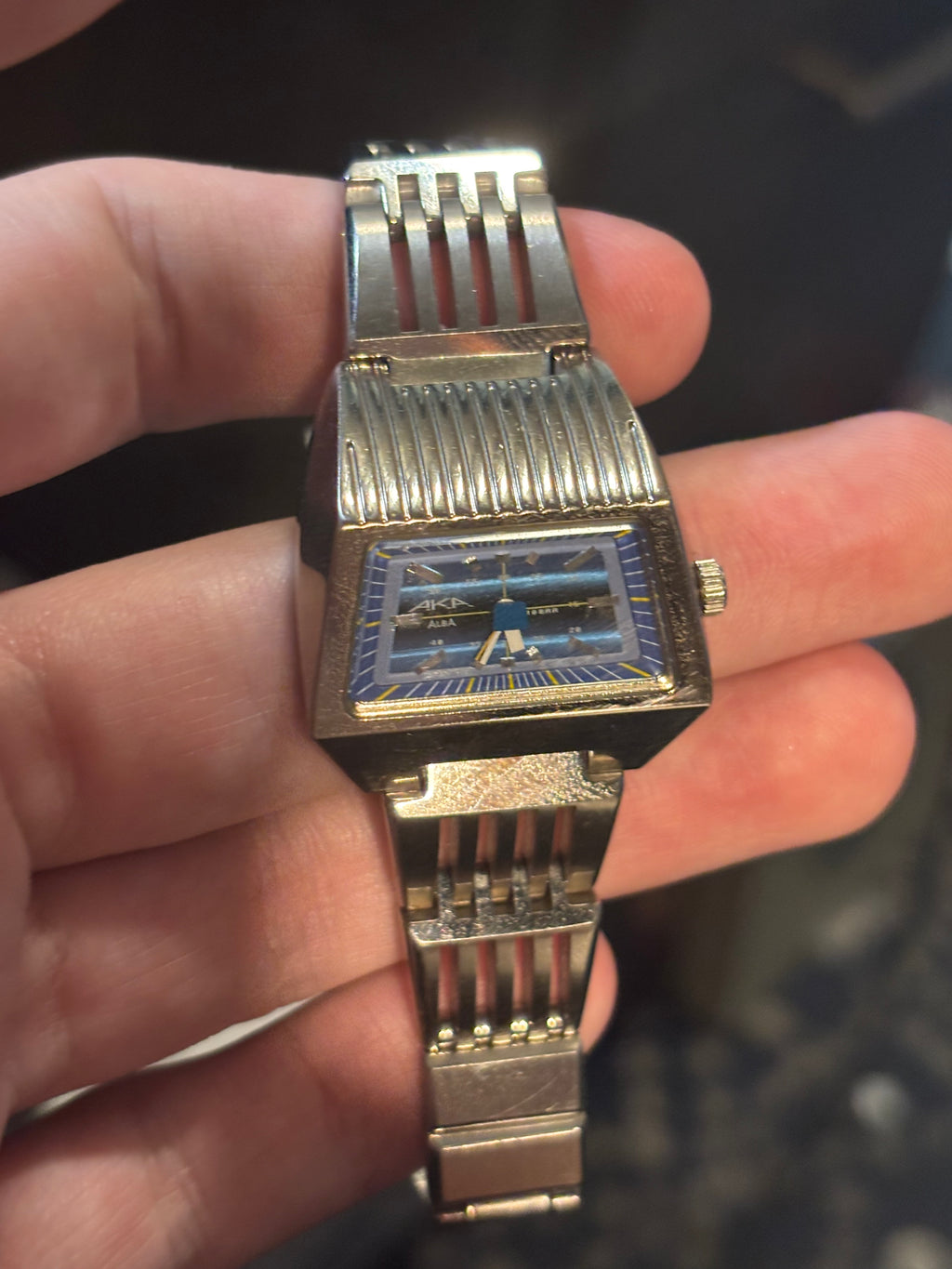 1997 Seiko Alba AKA Trapezoid Space Age Design Watch