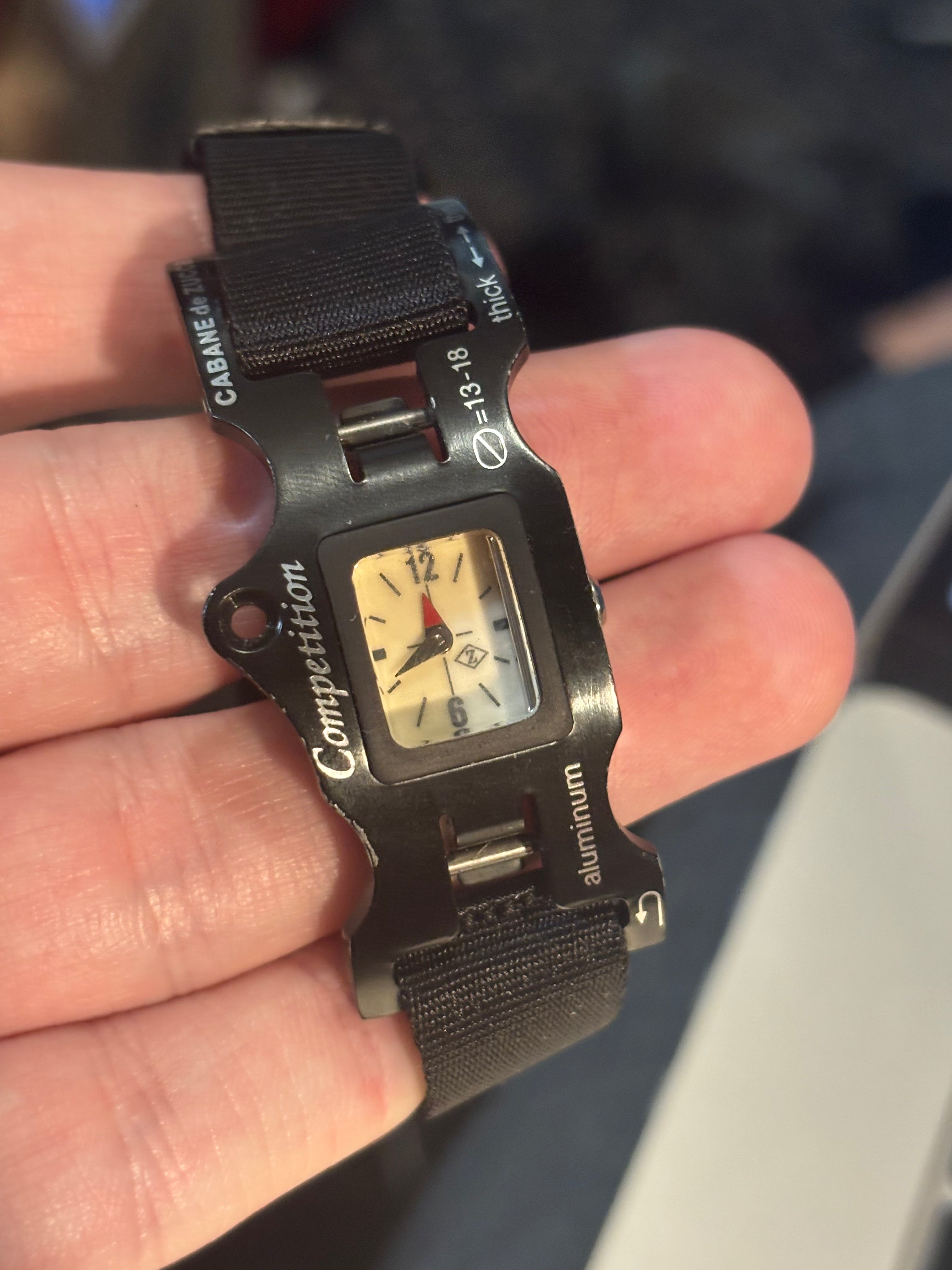 1992 CABANE de ZUCCa Competition Climbing Watch