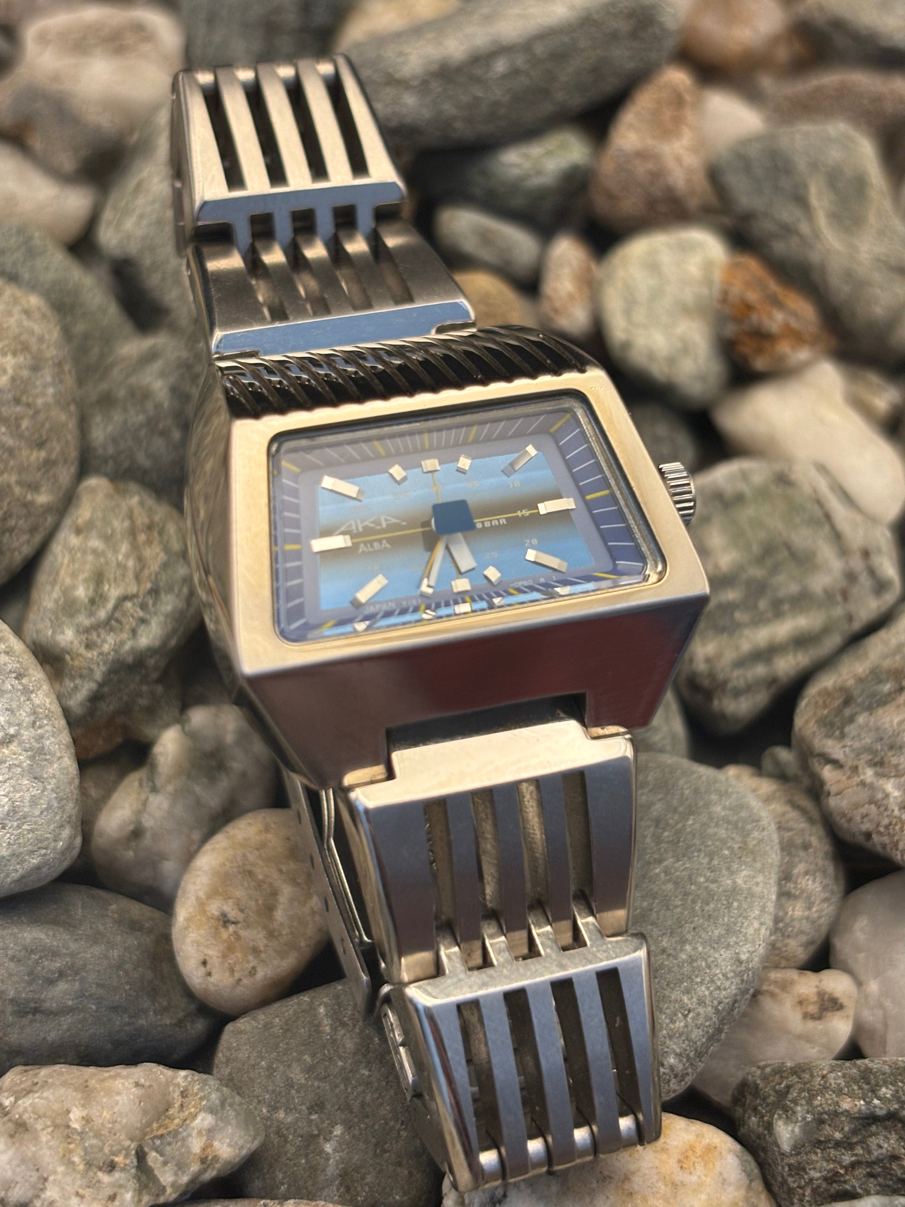 1997 Seiko Alba AKA Trapezoid Space Age Design Watch