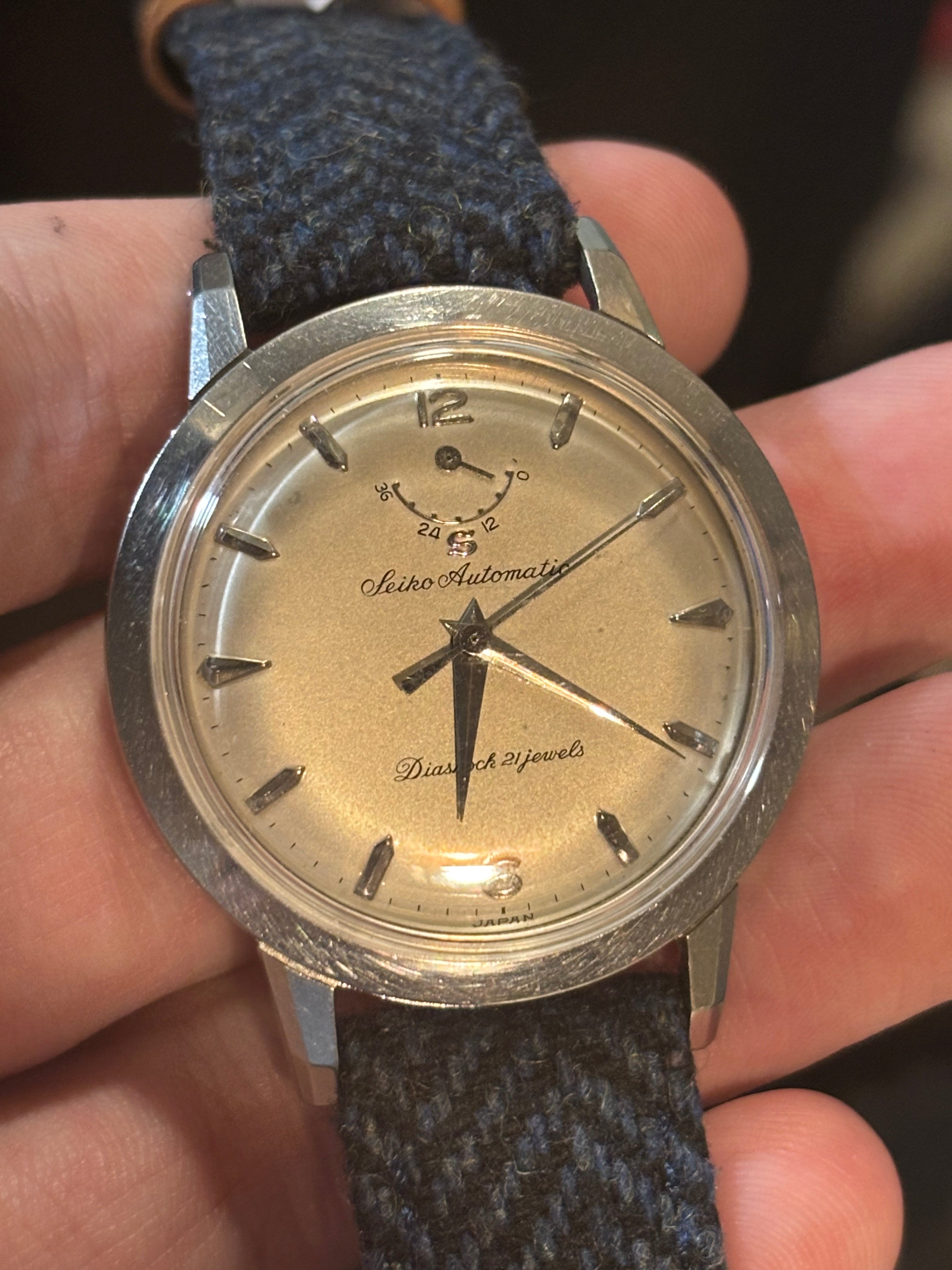 1959 Seiko 11A Indicator Third Variant Automatic Watch