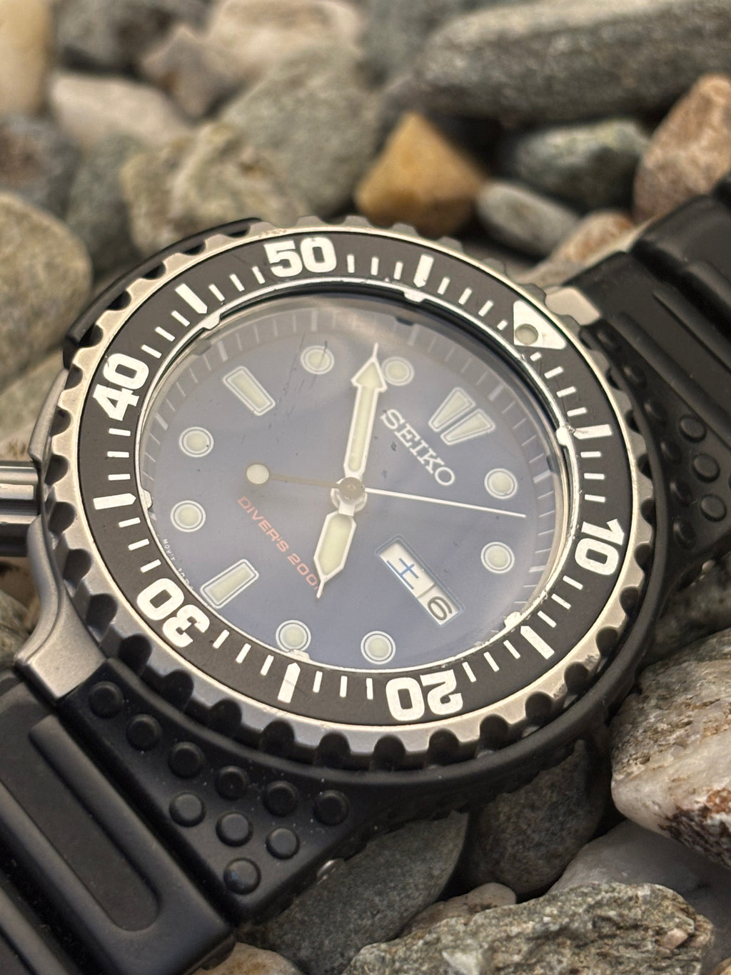 2017 Limited Edition Asymmetrical Seiko Prospex Air Diver 200m Giugiaro Design Watch