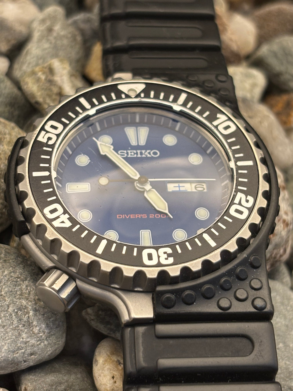 2017 Limited Edition Asymmetrical Seiko Prospex Air Diver 200m Giugiaro Design Watch