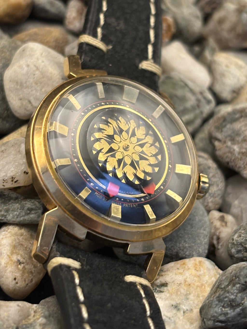 1960s Ernest Borel Cocktail Kaleidoscope Watch