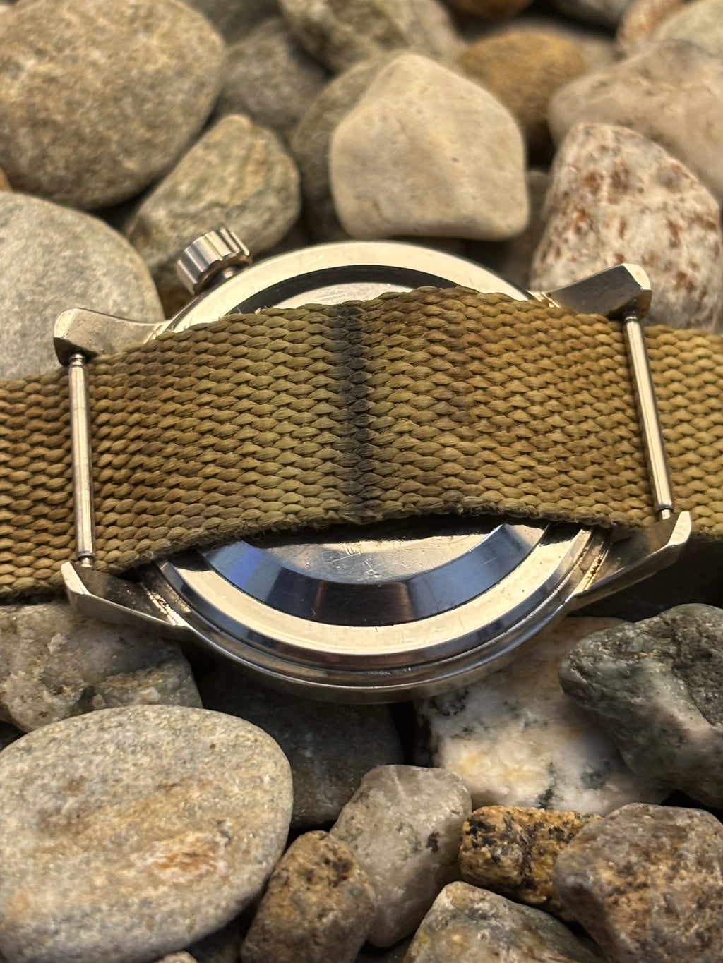 1964 Seiko Sportsmatic Silver Wave Automatic Watch