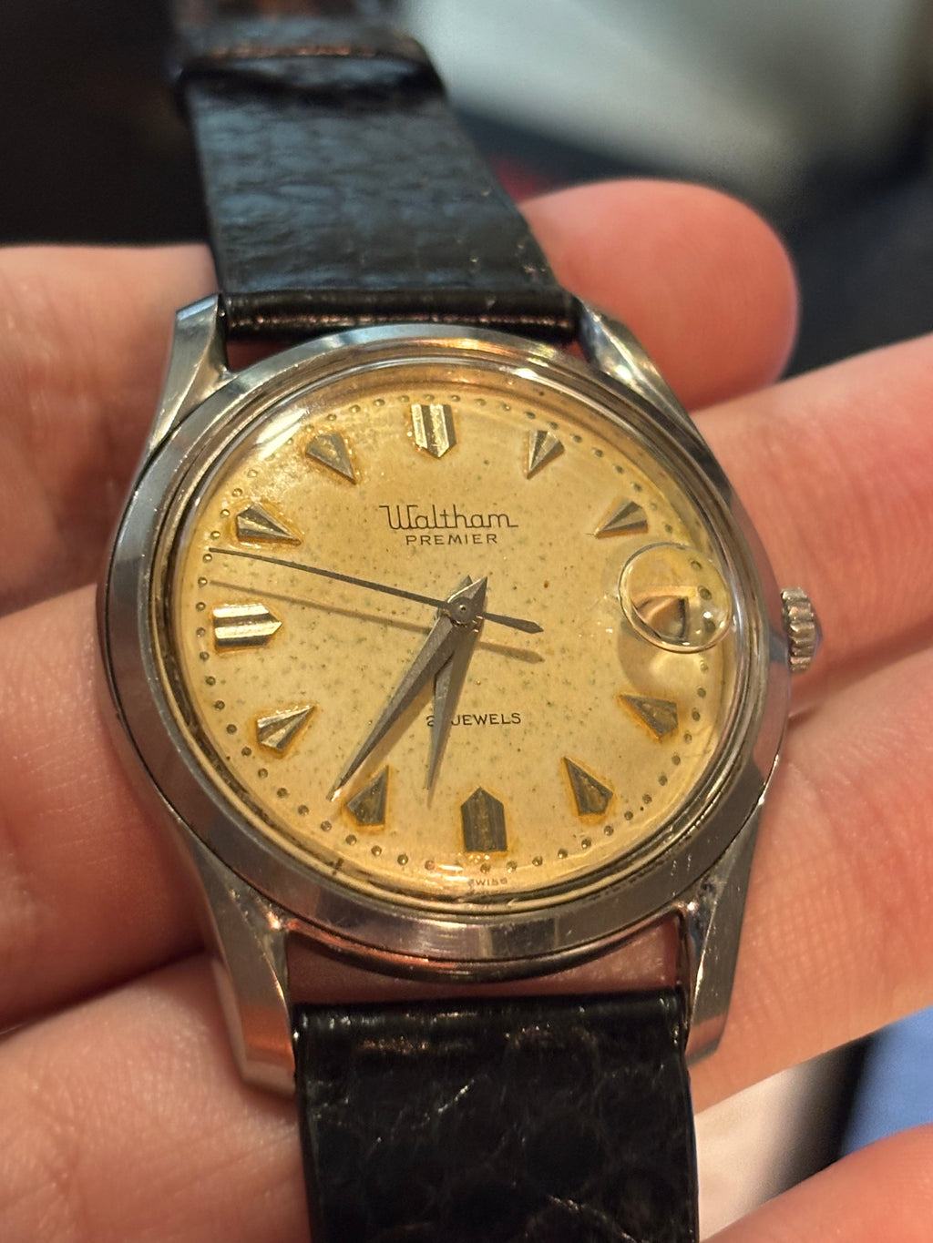 1950s Waltham Watch Company Premier Watch