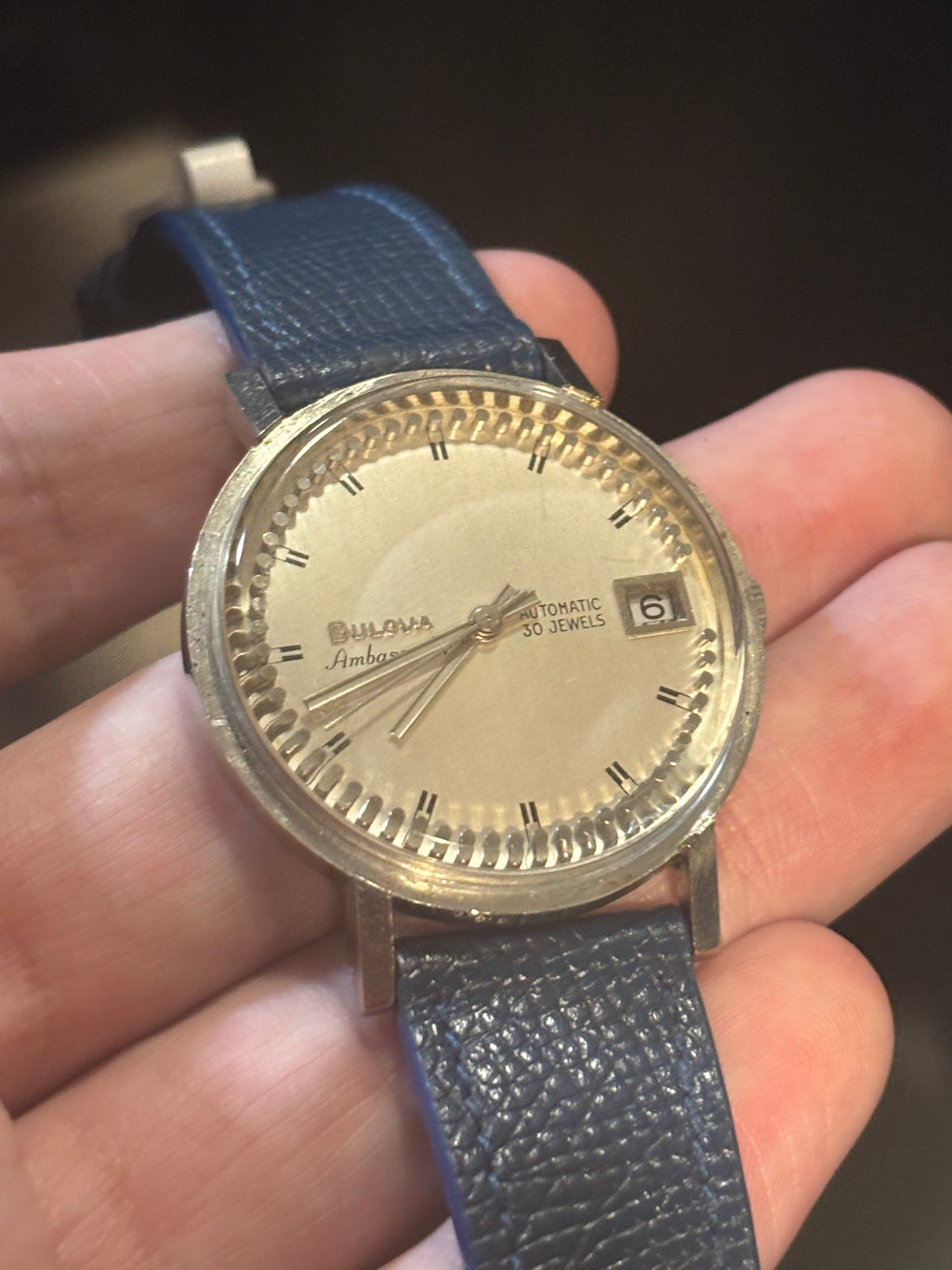 1972 Bulova Ambassador Automatic Vintage Watch