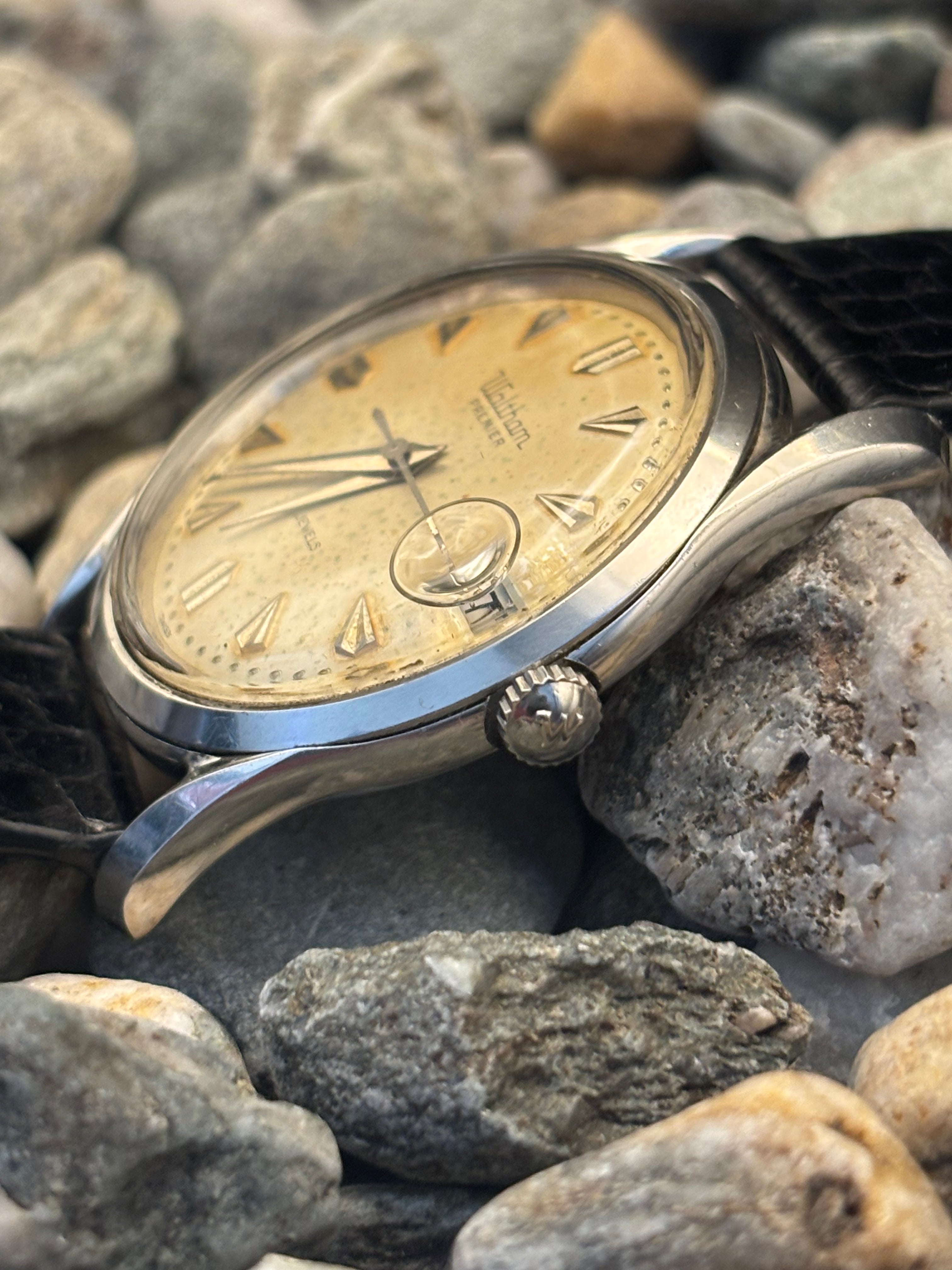 1950s Waltham Watch Company Premier Watch